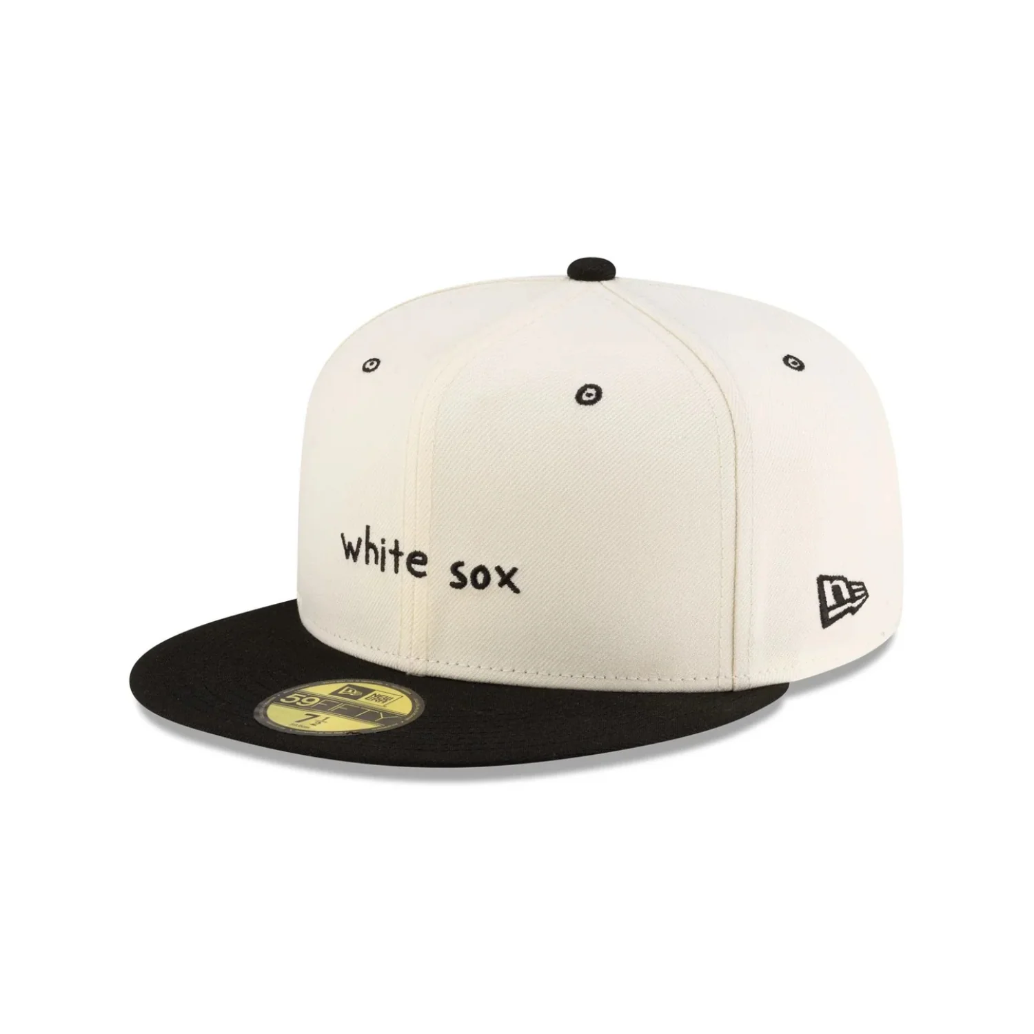 MICAH DREAMS X MLB BLANK CANVAS 59FIFTY FITTED HAT - CHICAGO WHITE SOX - Image 3