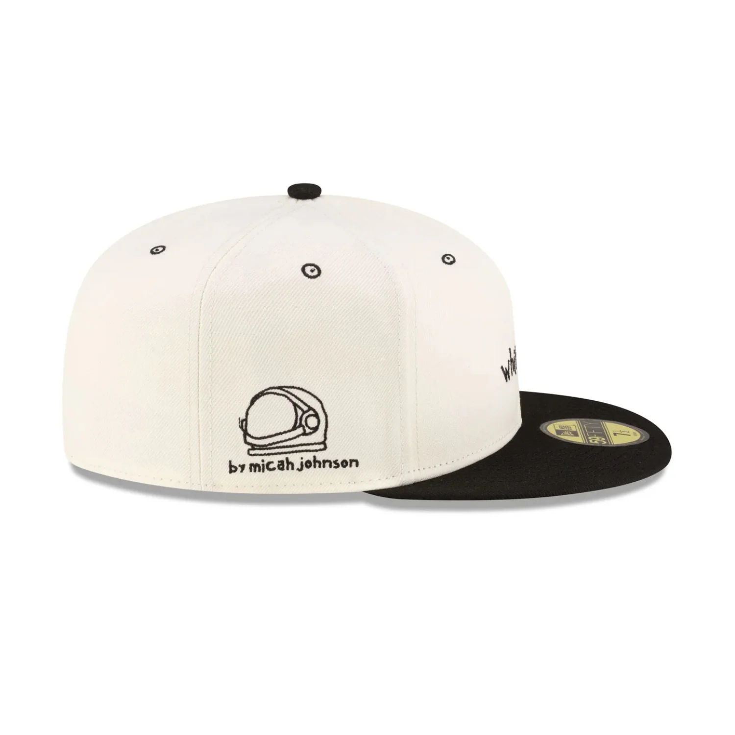MICAH DREAMS X MLB BLANK CANVAS 59FIFTY FITTED HAT - CHICAGO WHITE SOX - Image 4