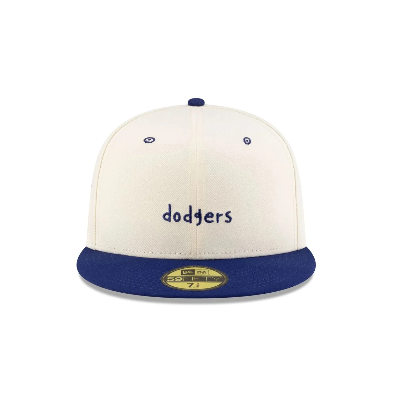 MICAH DREAMS X MLB BLANK CANVAS 59FIFTY FITTED HAT - LOS ANGELES DODGERS