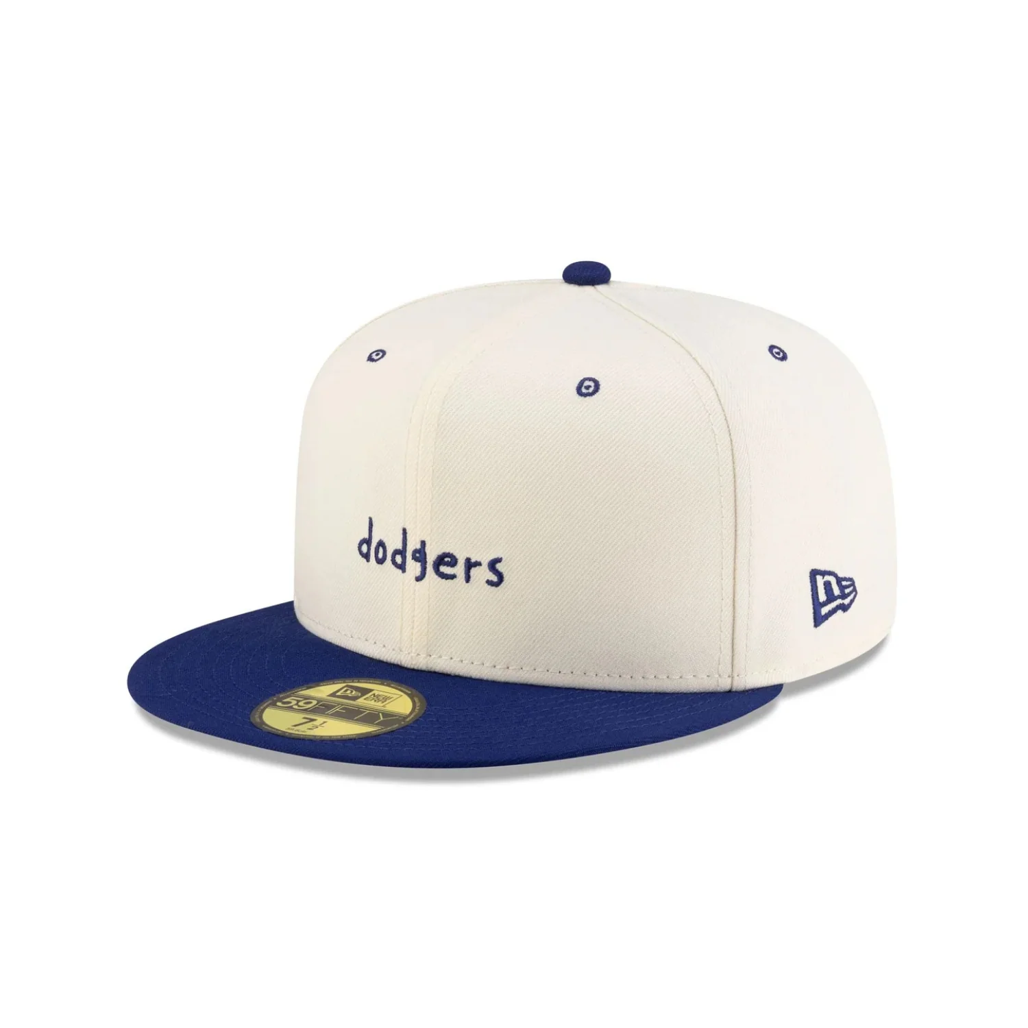 MICAH DREAMS X MLB BLANK CANVAS 59FIFTY FITTED HAT - LOS ANGELES DODGERS - Image 3