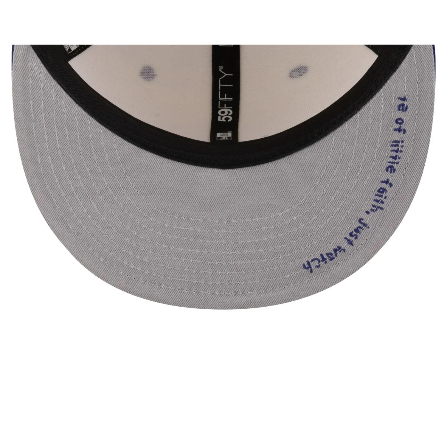 MICAH DREAMS X MLB BLANK CANVAS 59FIFTY FITTED HAT - LOS ANGELES DODGERS - Image 7