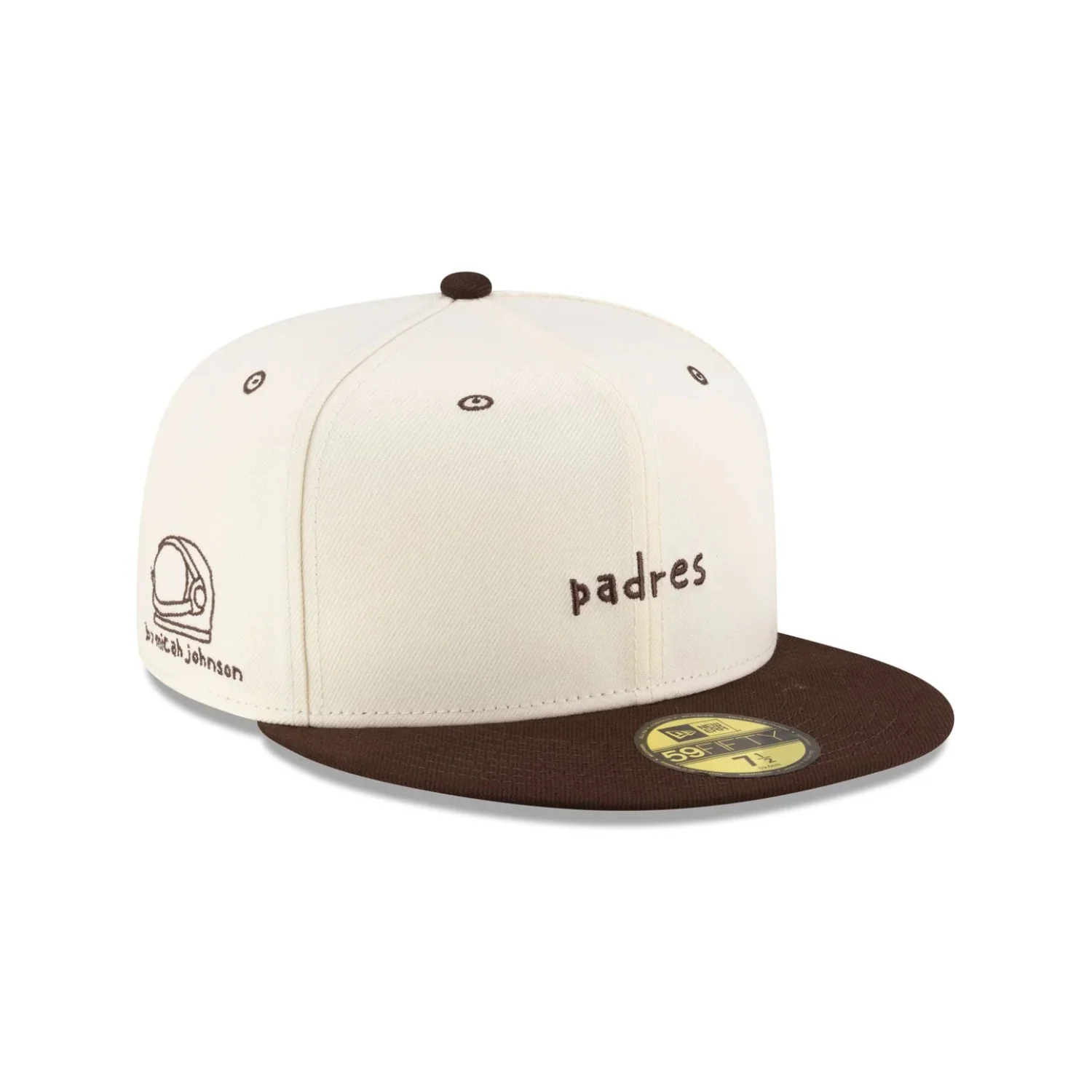 MICAH DREAMS X MLB BLANK CANVAS 59FIFTY FITTED HAT - SAN DIEGO PADRES - Image 2