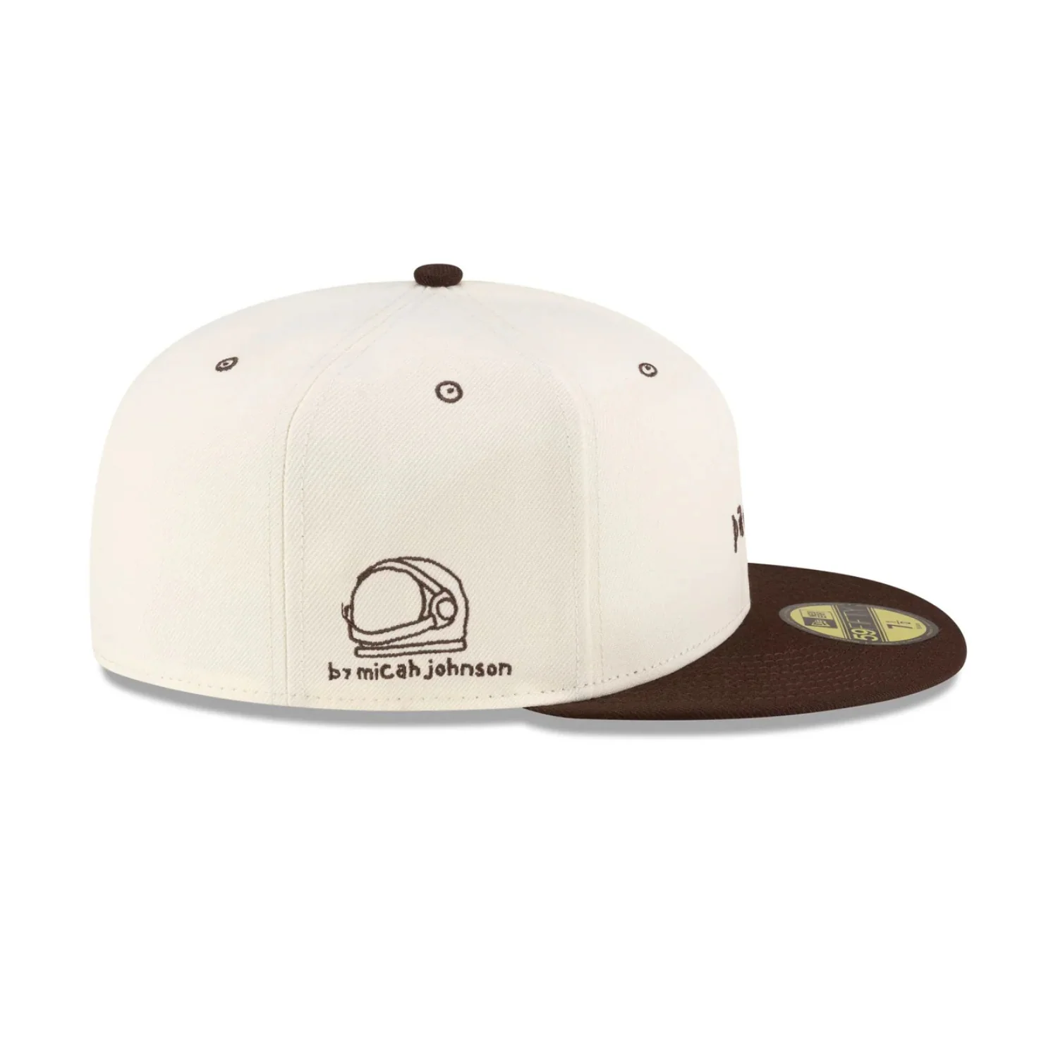 MICAH DREAMS X MLB BLANK CANVAS 59FIFTY FITTED HAT - SAN DIEGO PADRES - Image 4