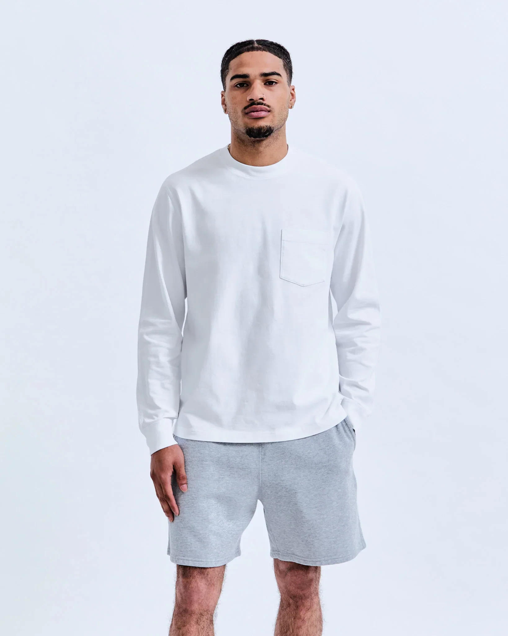 MIDWEIGHT JERSEY CLASSIC POCKET LONGSLEEVE - Image 2