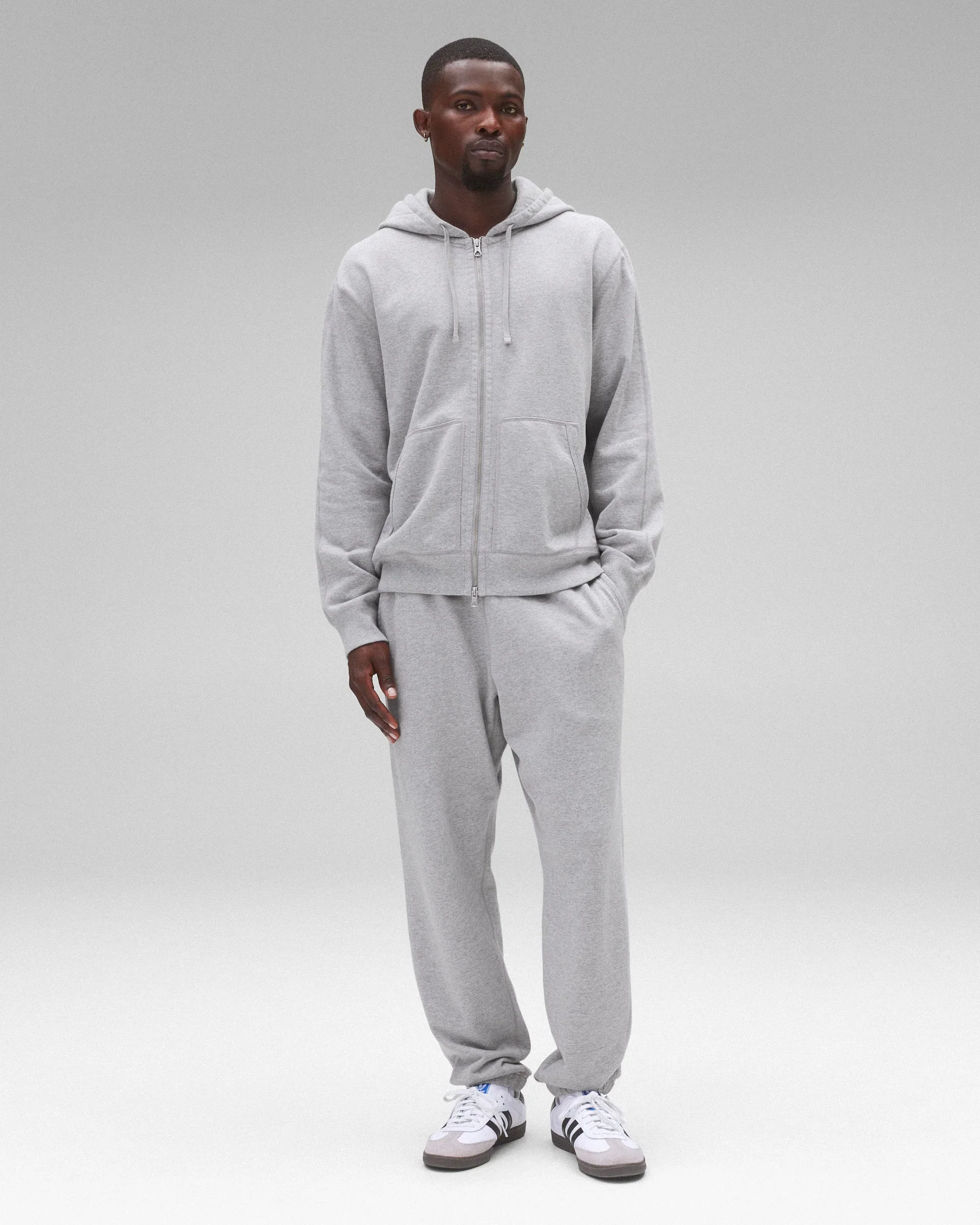 MIDWEIGHT TERRY CLASSIC ZIP HOODIE - Image 2