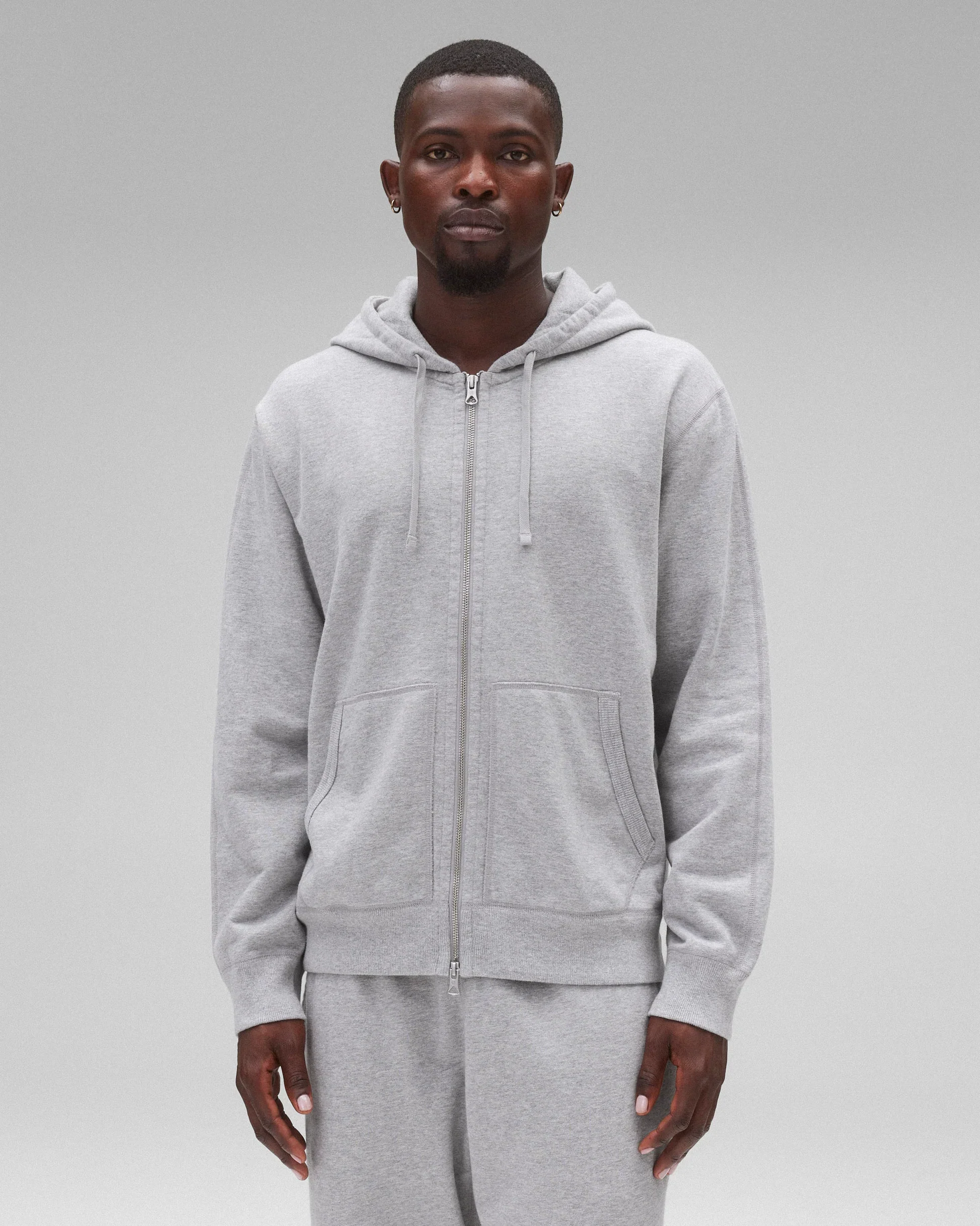 MIDWEIGHT TERRY CLASSIC ZIP HOODIE - Image 3