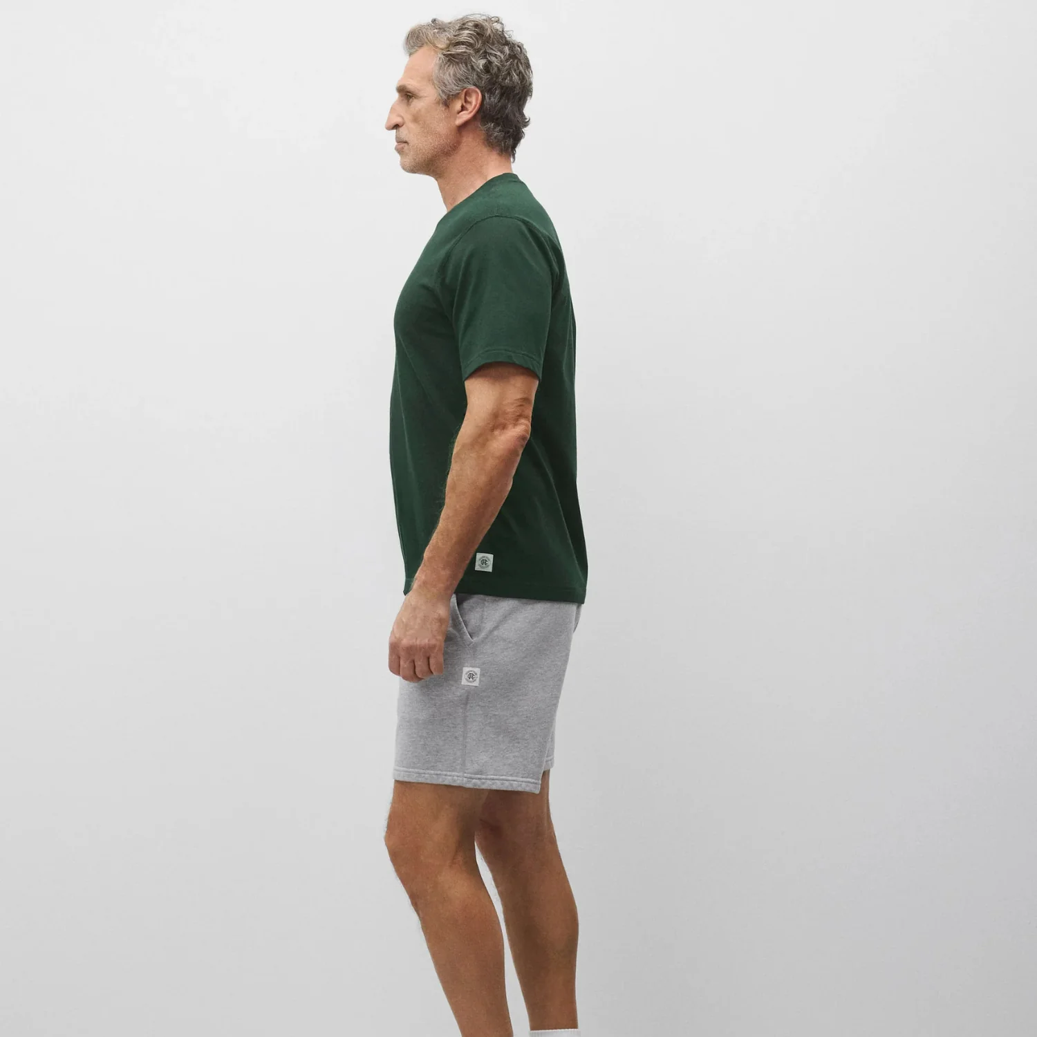 MIDWEIGHT TERRY STANDARD SWEATSHORT 7" - Image 4