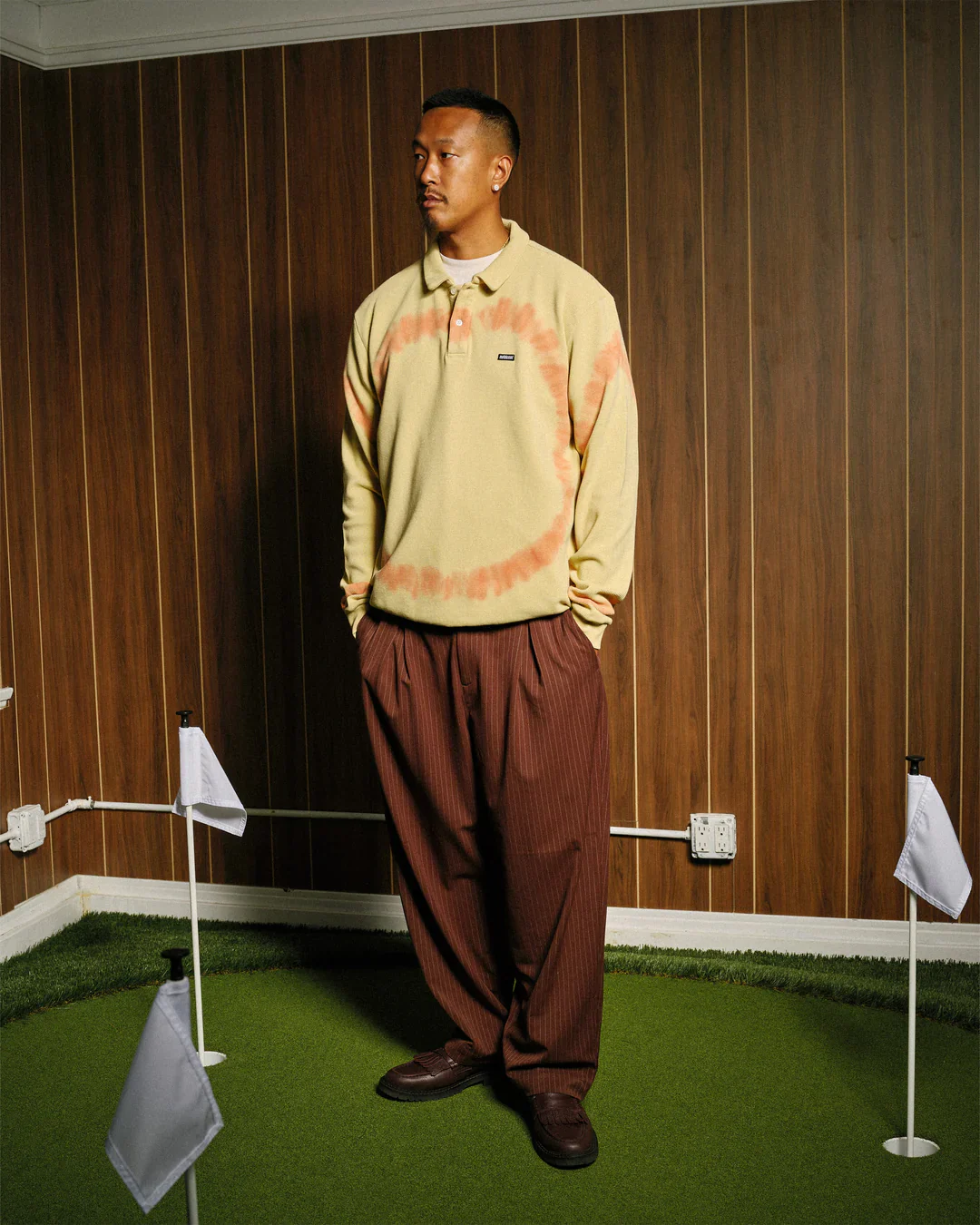MINI METAL LOGO LONGSLEEVE THERMAL POLO - Image 2