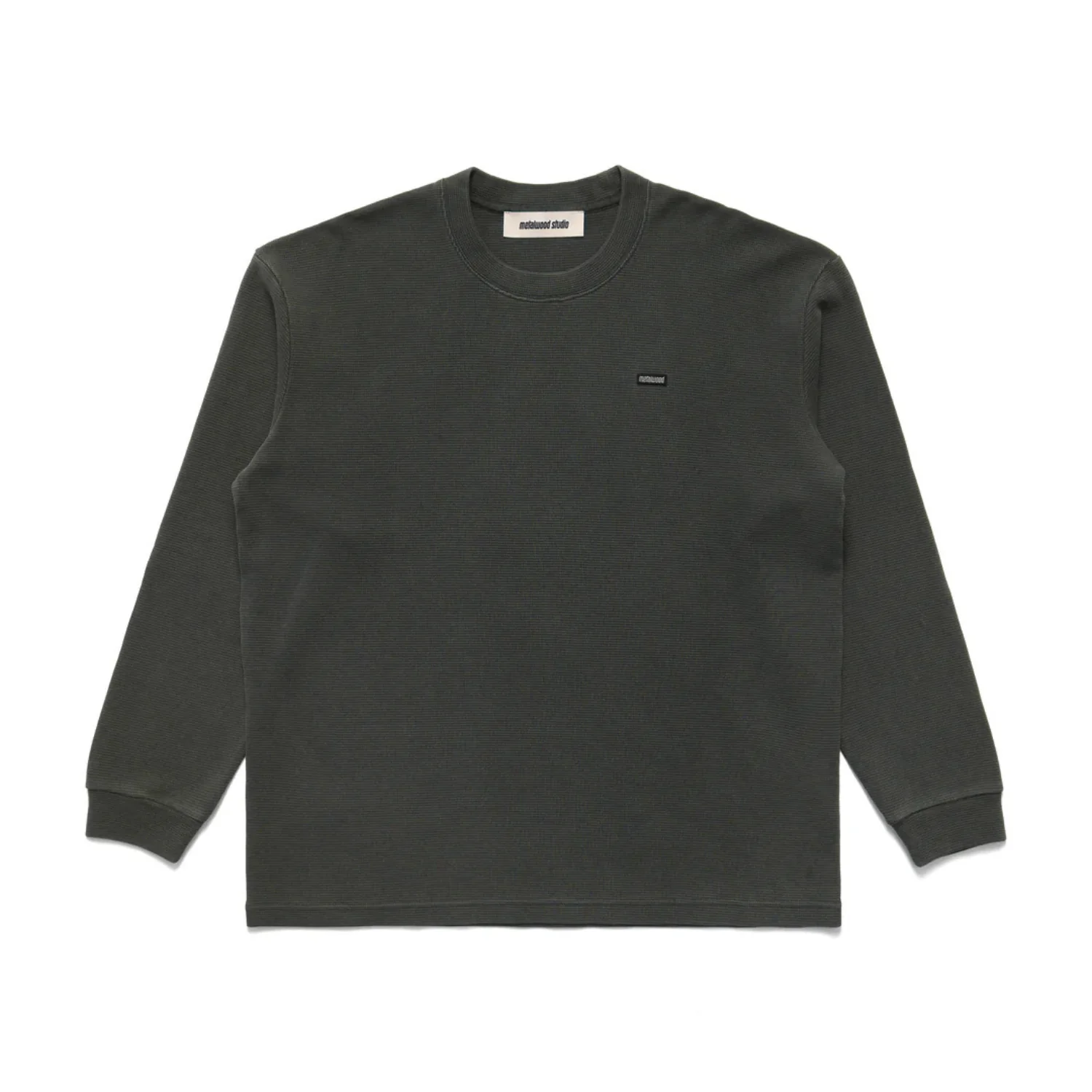 MINI METAL LOGO LONGSLEEVE THERMAL SHIRT