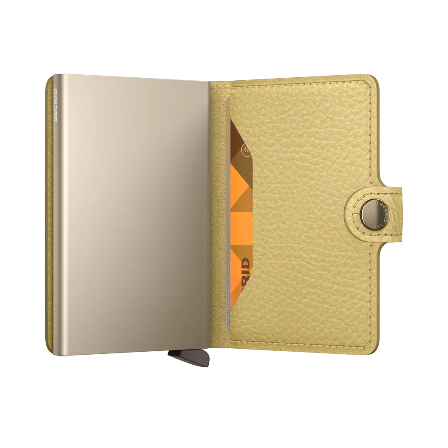 MINIWALLET - PEBBLE BUTTER YELLOW - Image 3