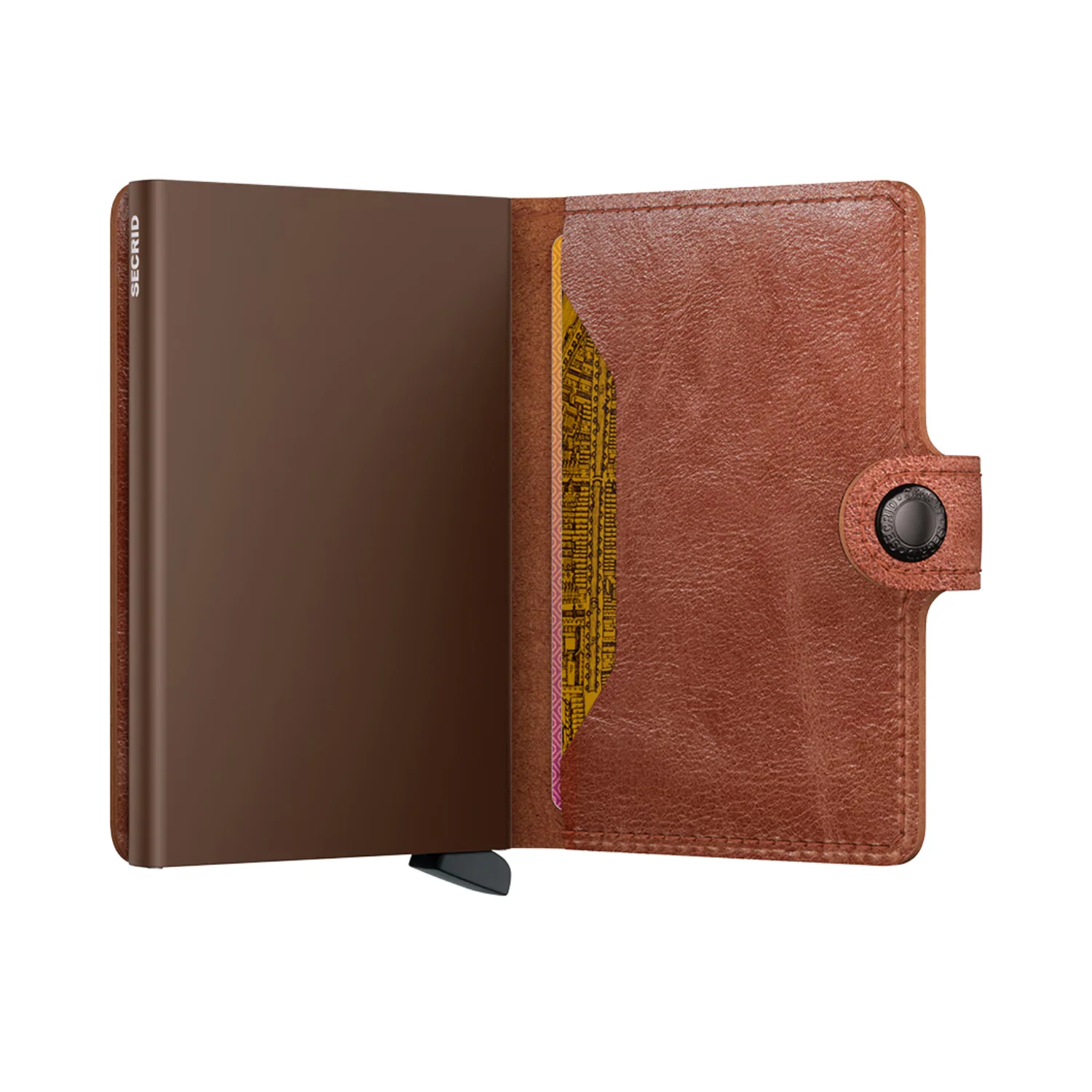 MINIWALLET - VINTAGE COGNAC BROWN - Image 2