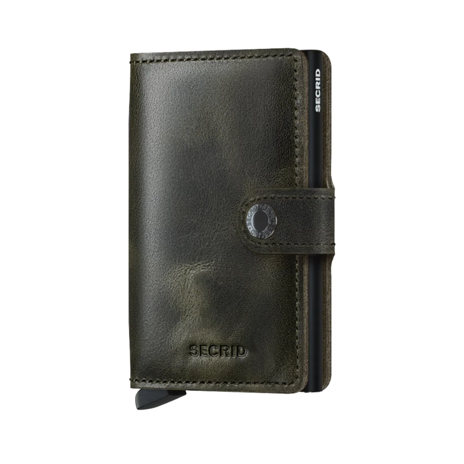 MINIWALLET - VINTAGE OLIVE-BLACK