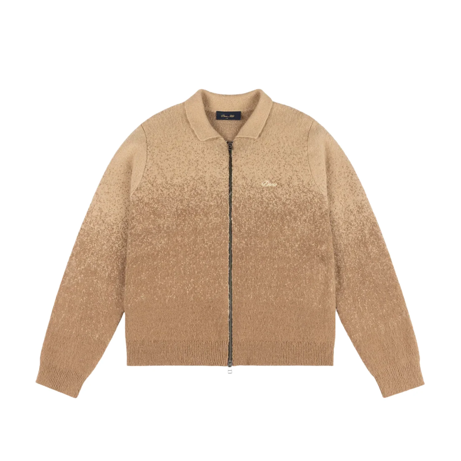MOHAIR DOUBLE ZIP KNIT