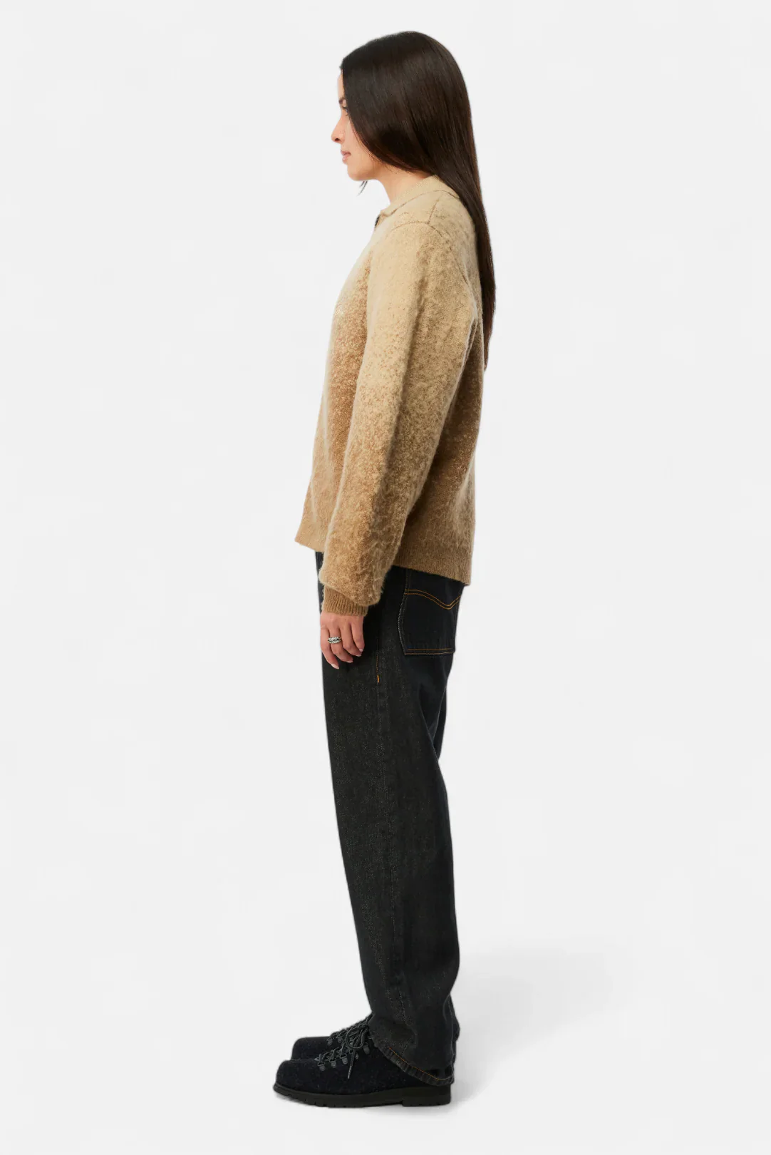 MOHAIR DOUBLE ZIP KNIT - Image 4