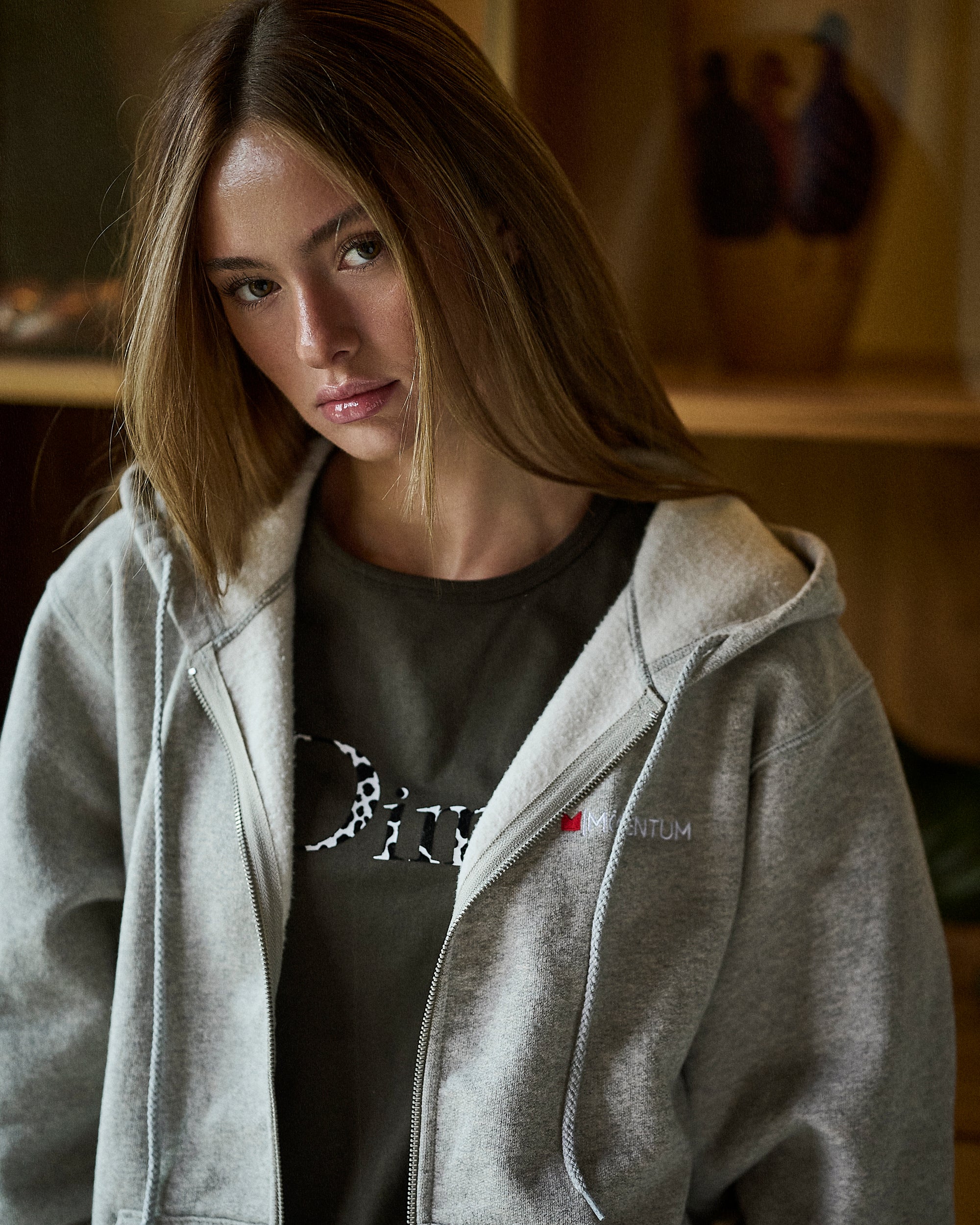 MOMENTUM BASIC ZIP HOODY - Image 4