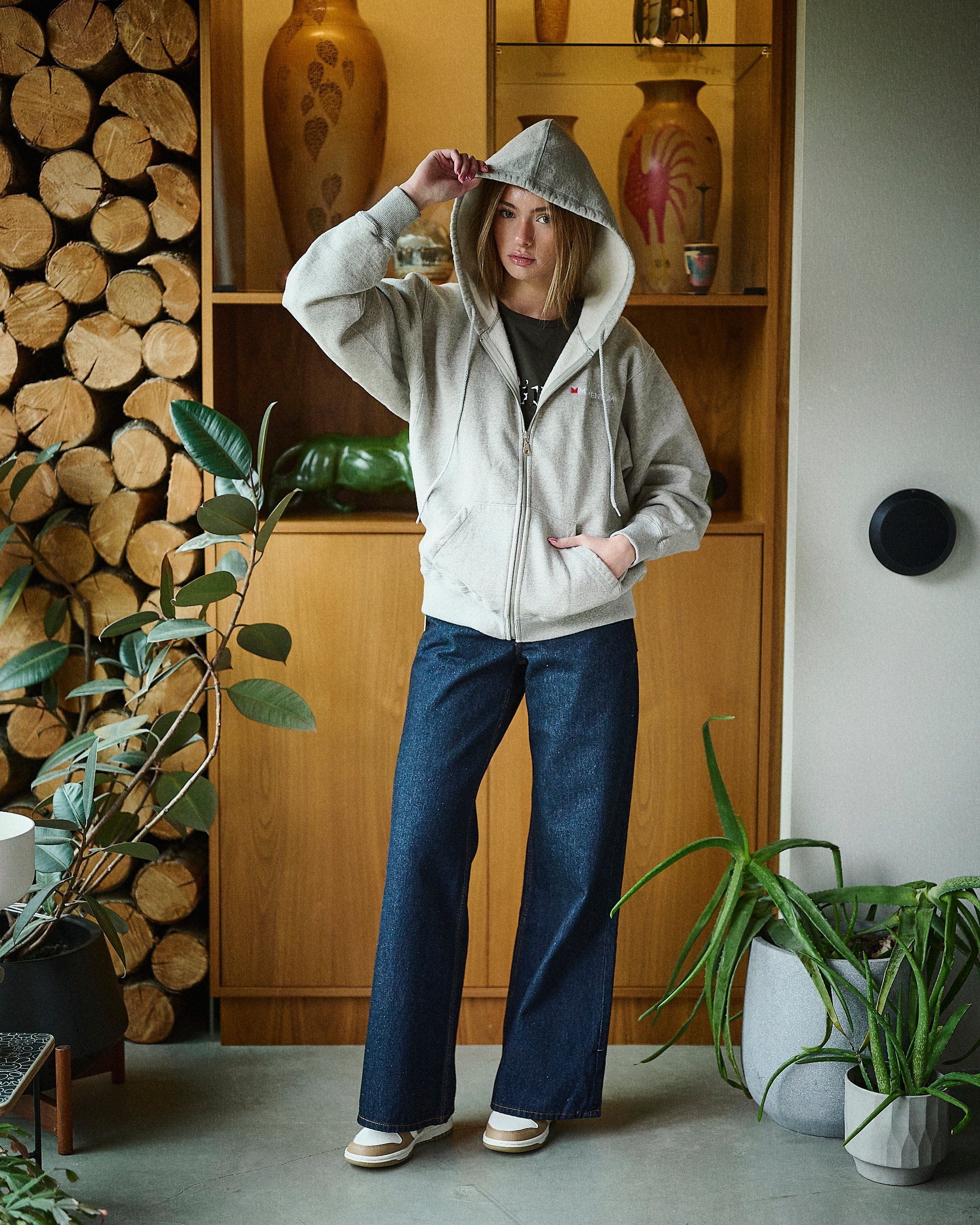 MOMENTUM BASIC ZIP HOODY - Image 6