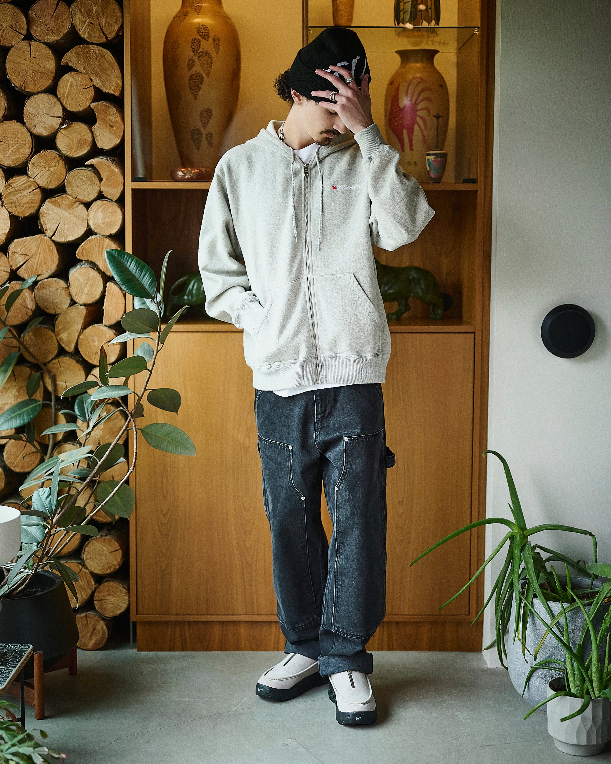 MOMENTUM BASIC ZIP HOODY - Image 9