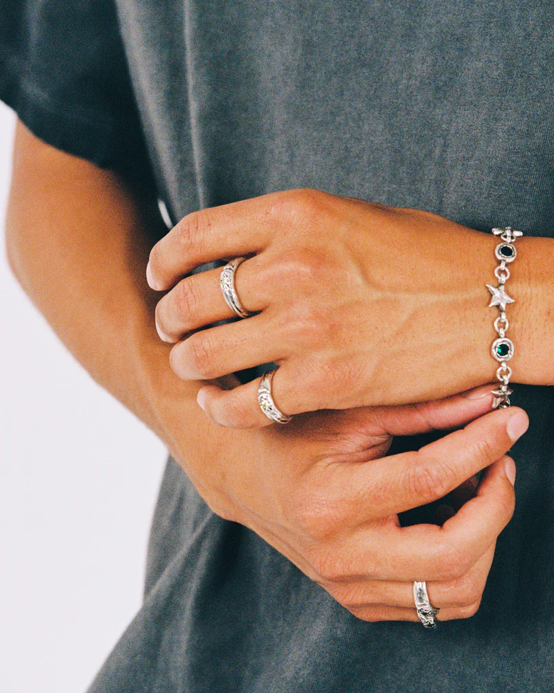 MULTICOLOR SQUADRA BRACELET - SILVER - Image 2