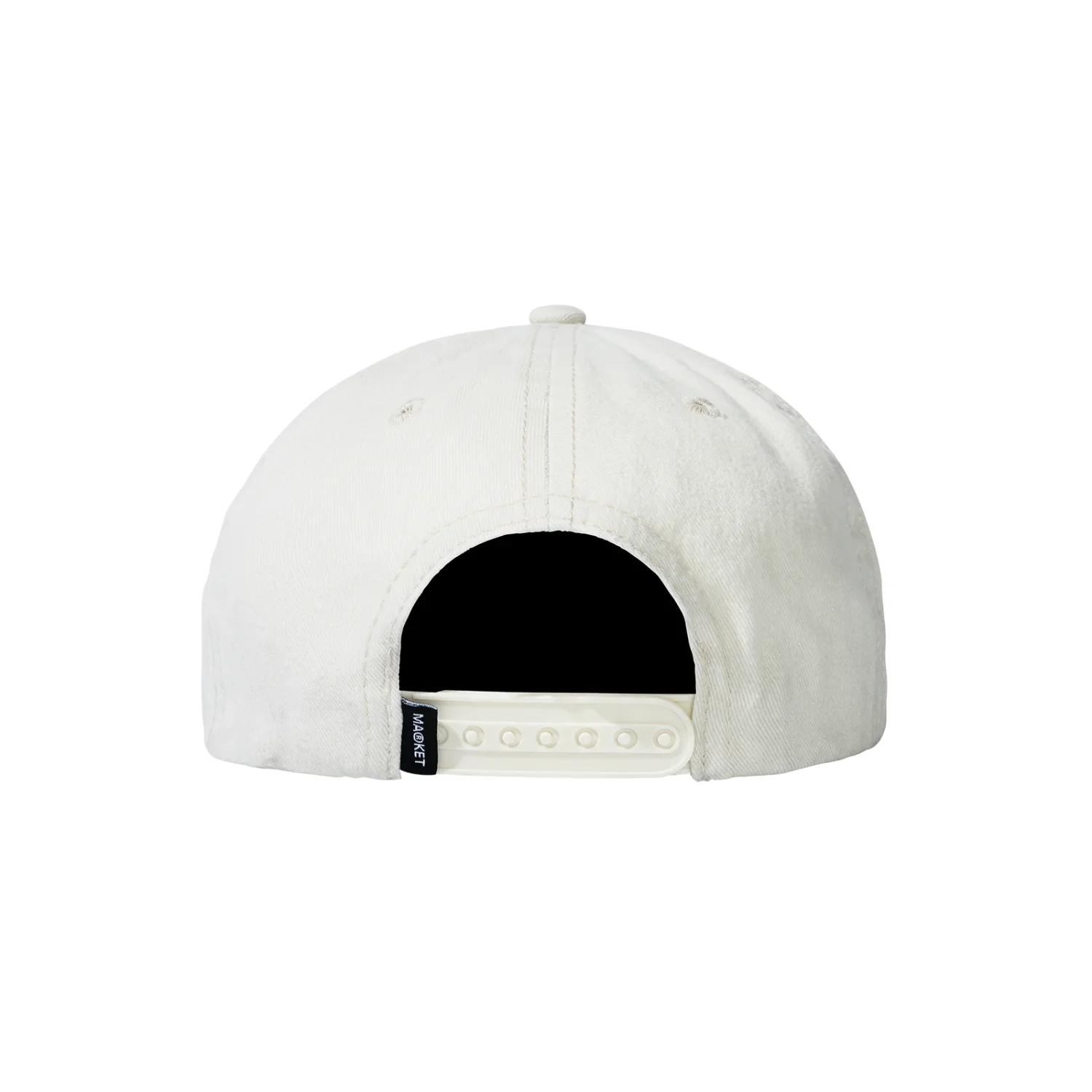 NEEDLEPOINT 5-PANEL HAT - UNBLEACHED COTTON - Image 3