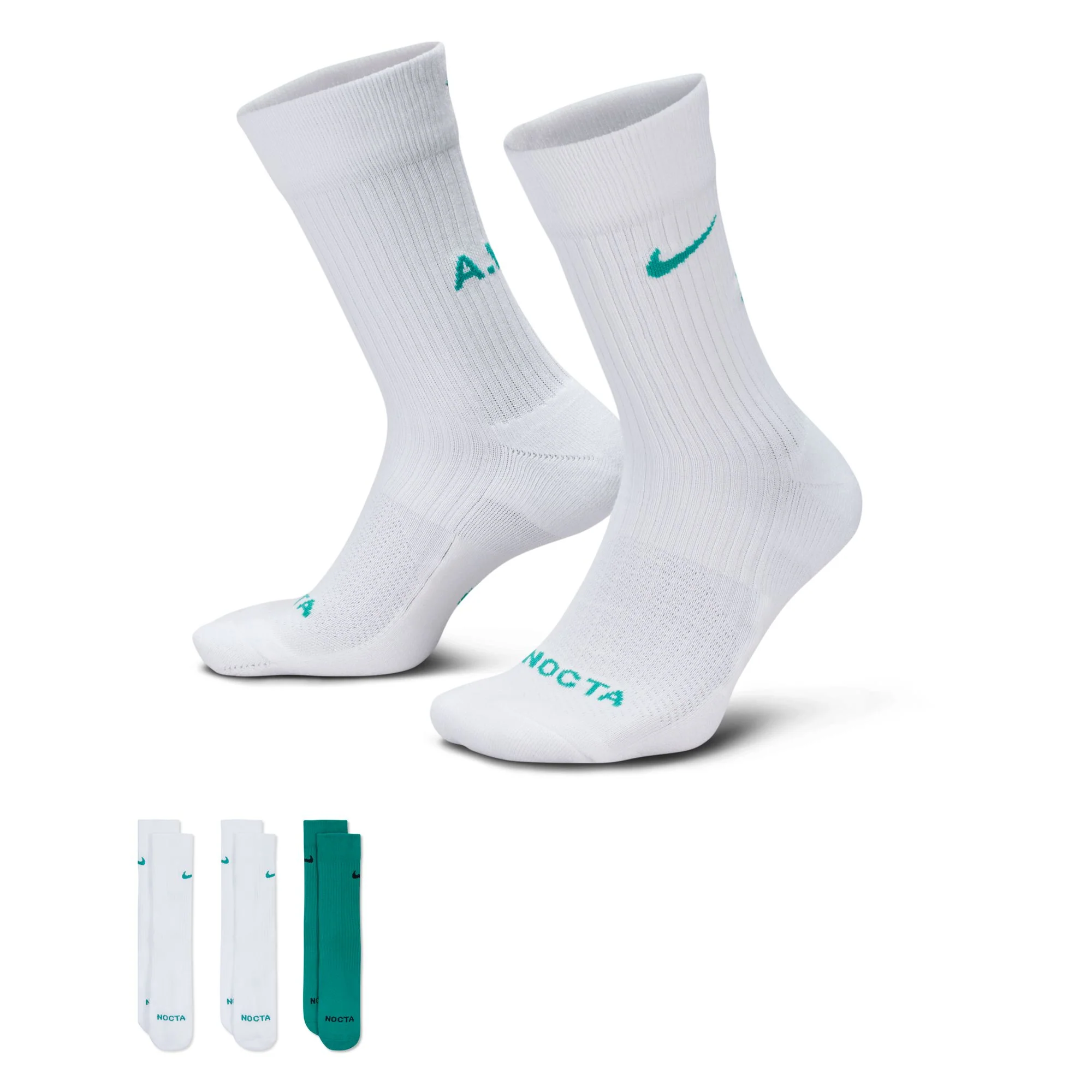 NOCTA CREW SOCKS (3PK)