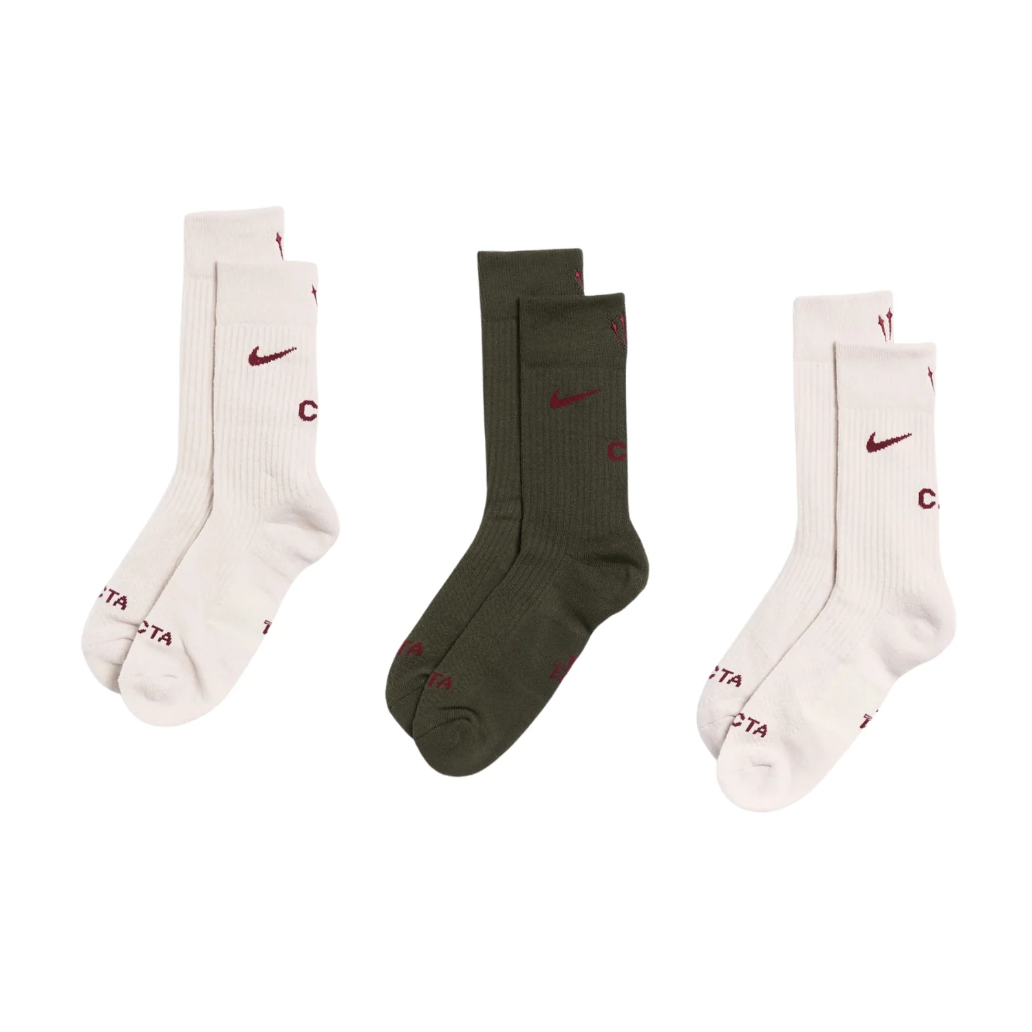 NOCTA CREW SOCKS 3PR
