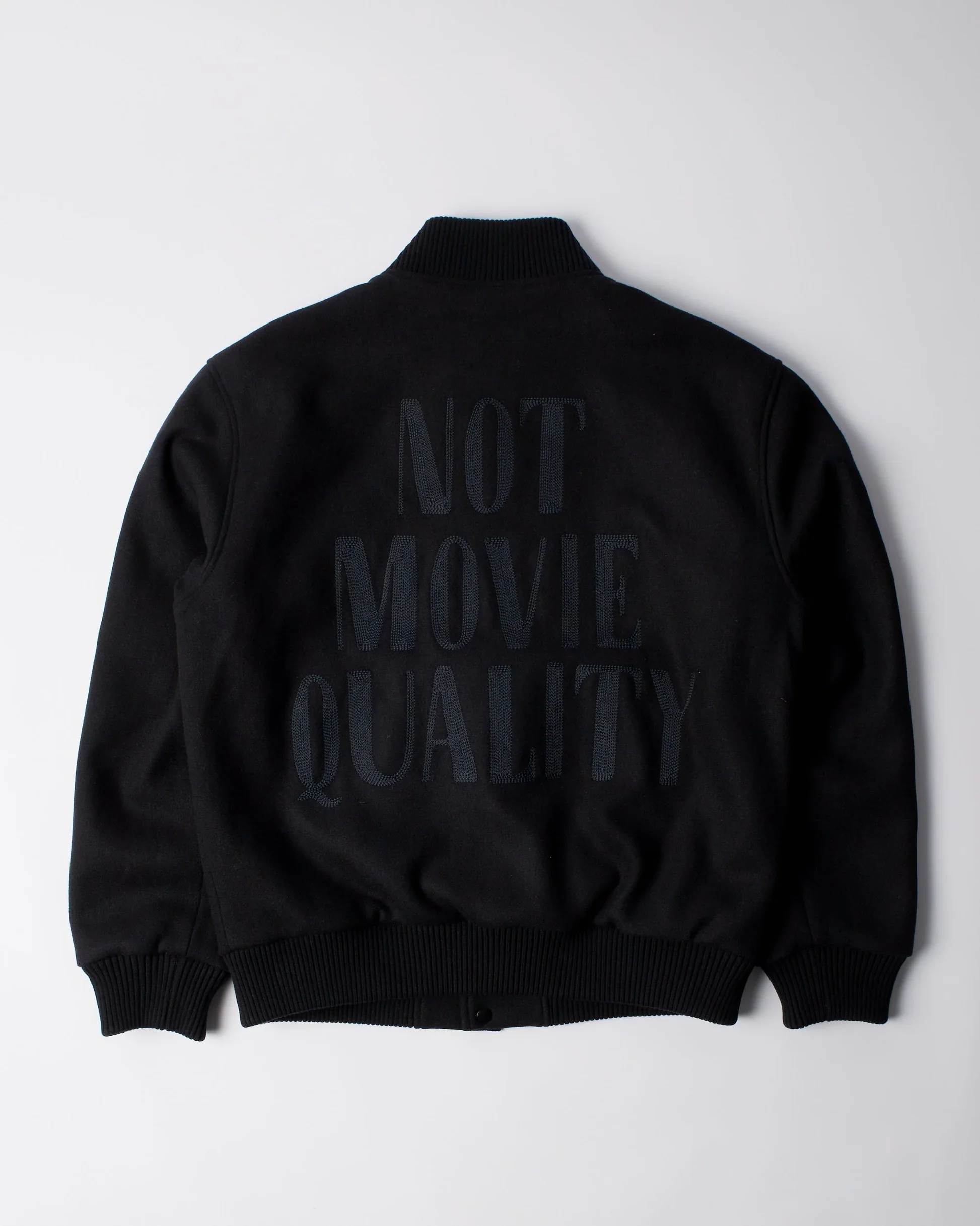 NOT MOVIE QUALITY VARSITY JACKET - Image 5