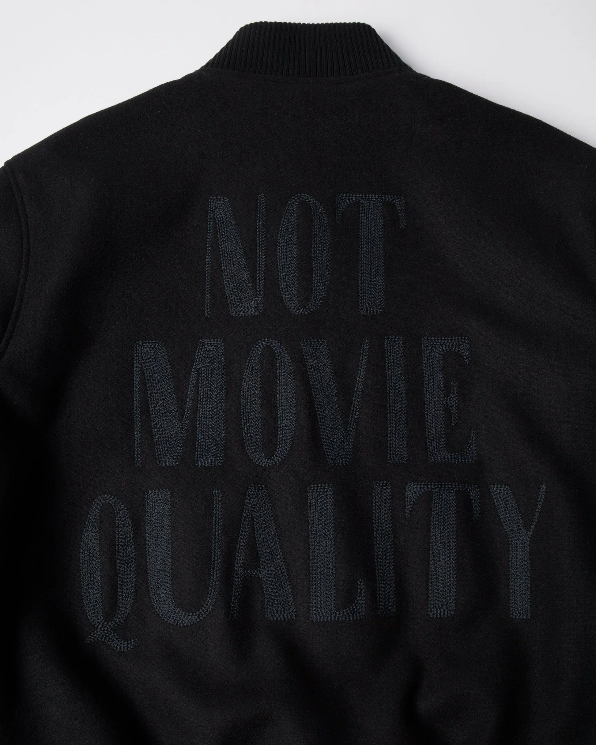 NOT MOVIE QUALITY VARSITY JACKET - Image 8