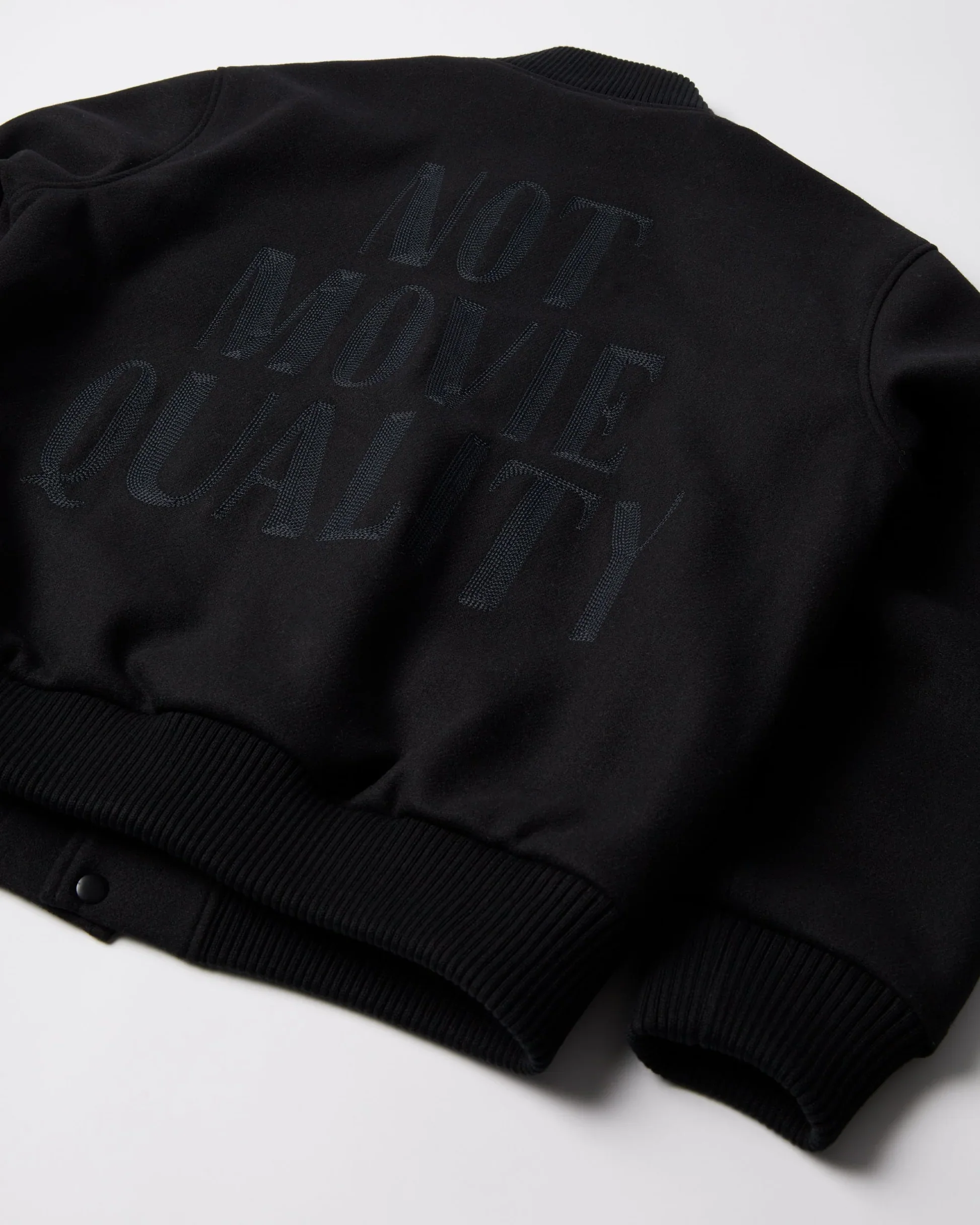 NOT MOVIE QUALITY VARSITY JACKET - Image 9