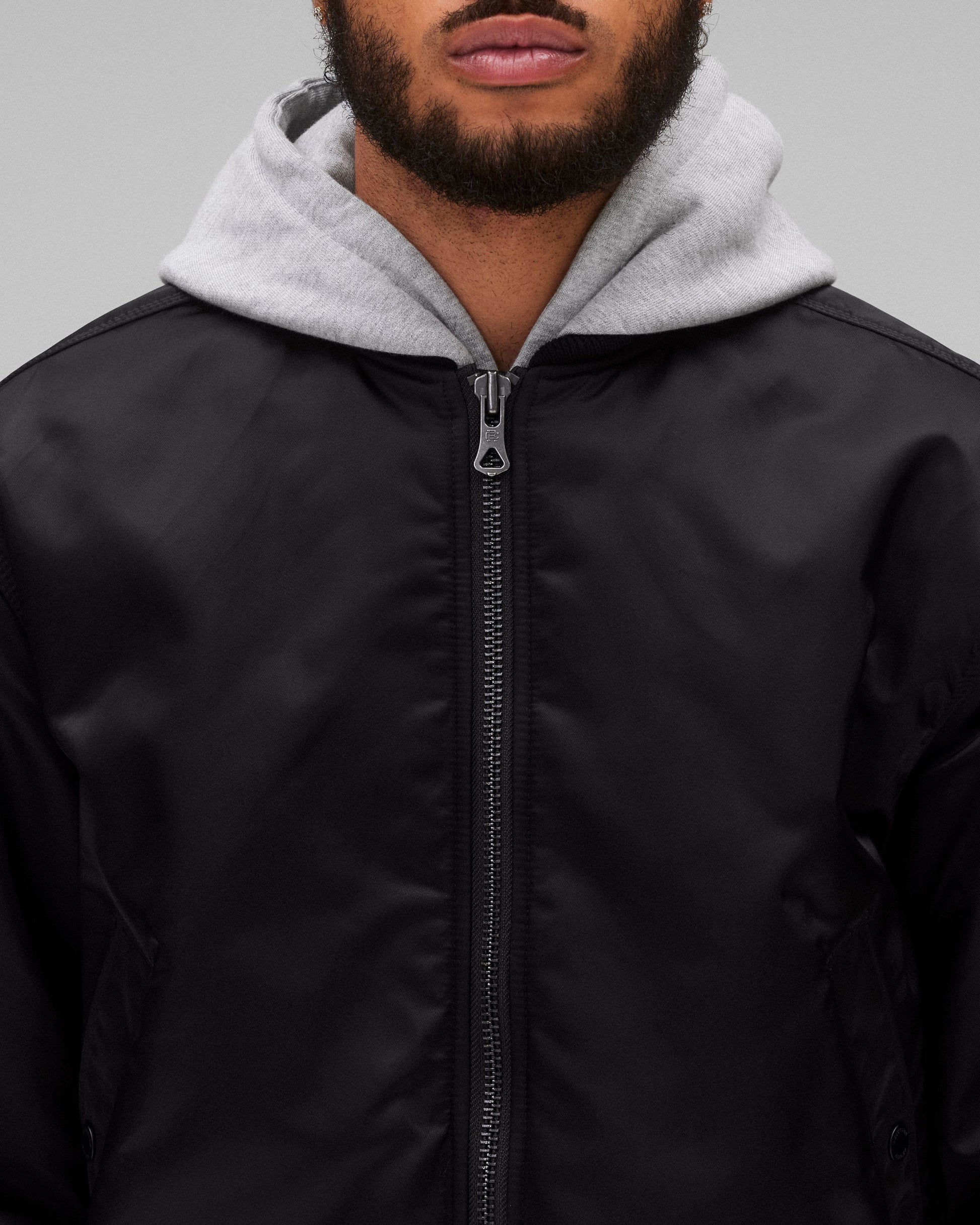 NYLON TWILL CREW JACKET - Image 6