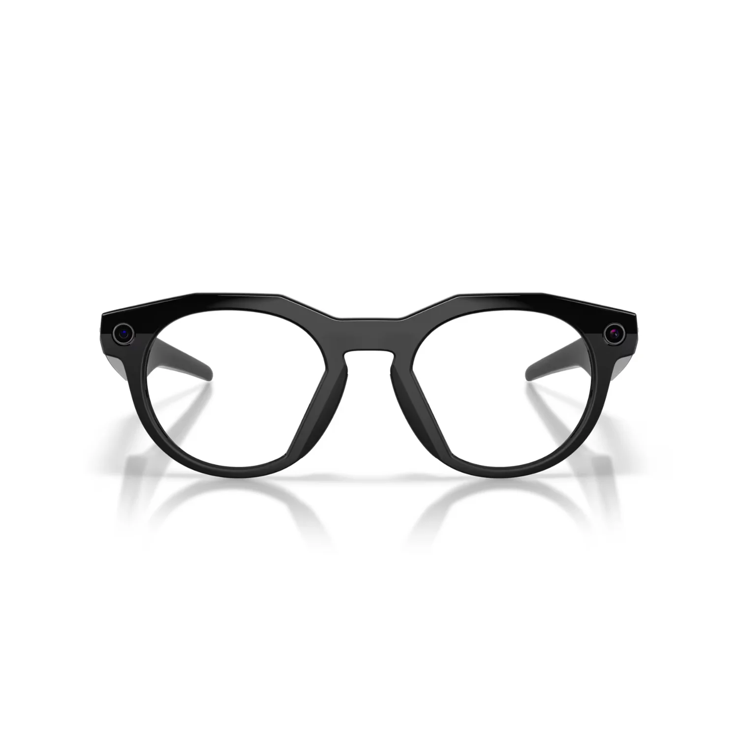 OAKLEY META HSTN TRANSITIONS SUNGLASSES - BLACK FRAME/AMETHYST LENS - Image 3