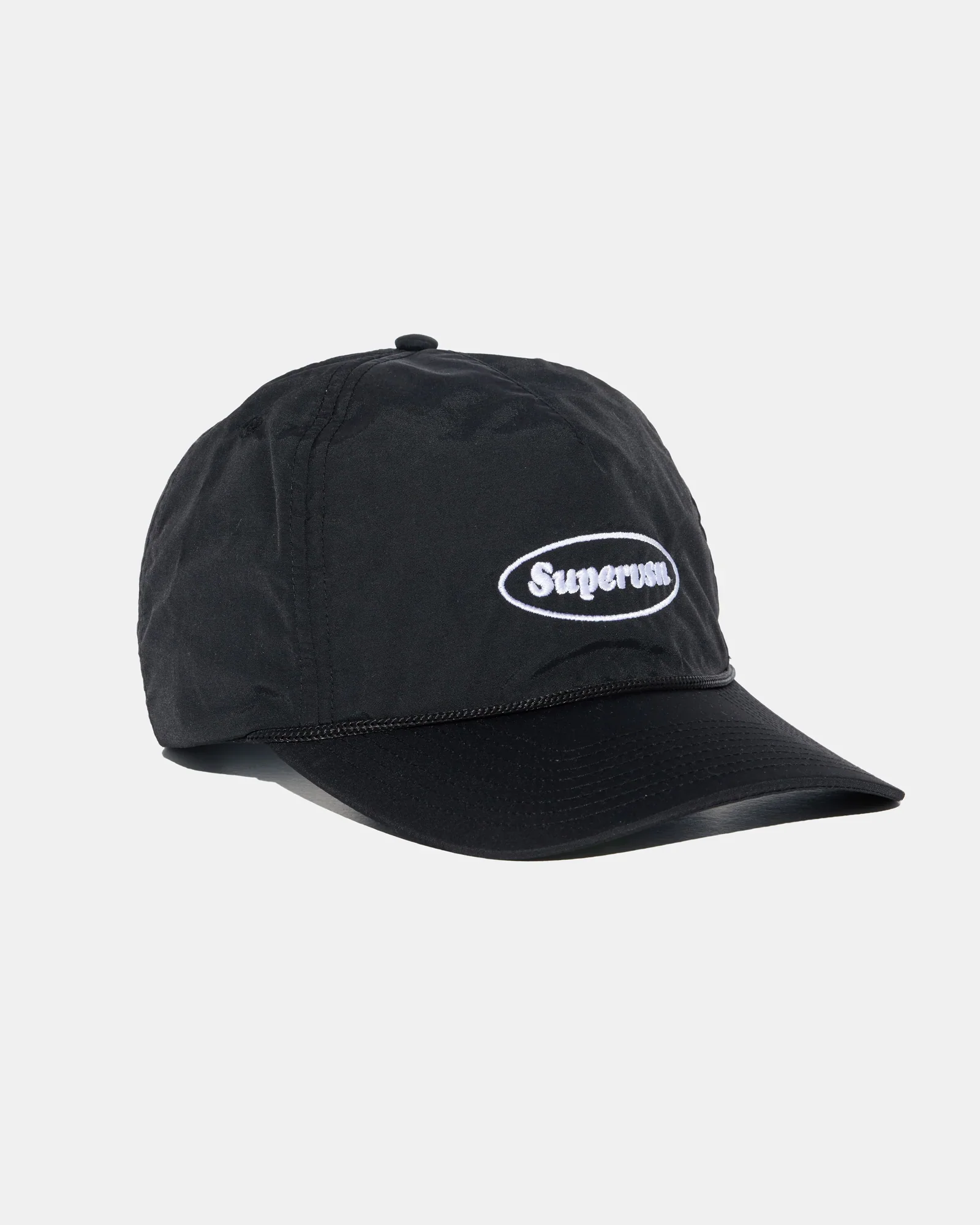 OVAL STAMP LOGO CAMP HAT - BLACK - Image 4