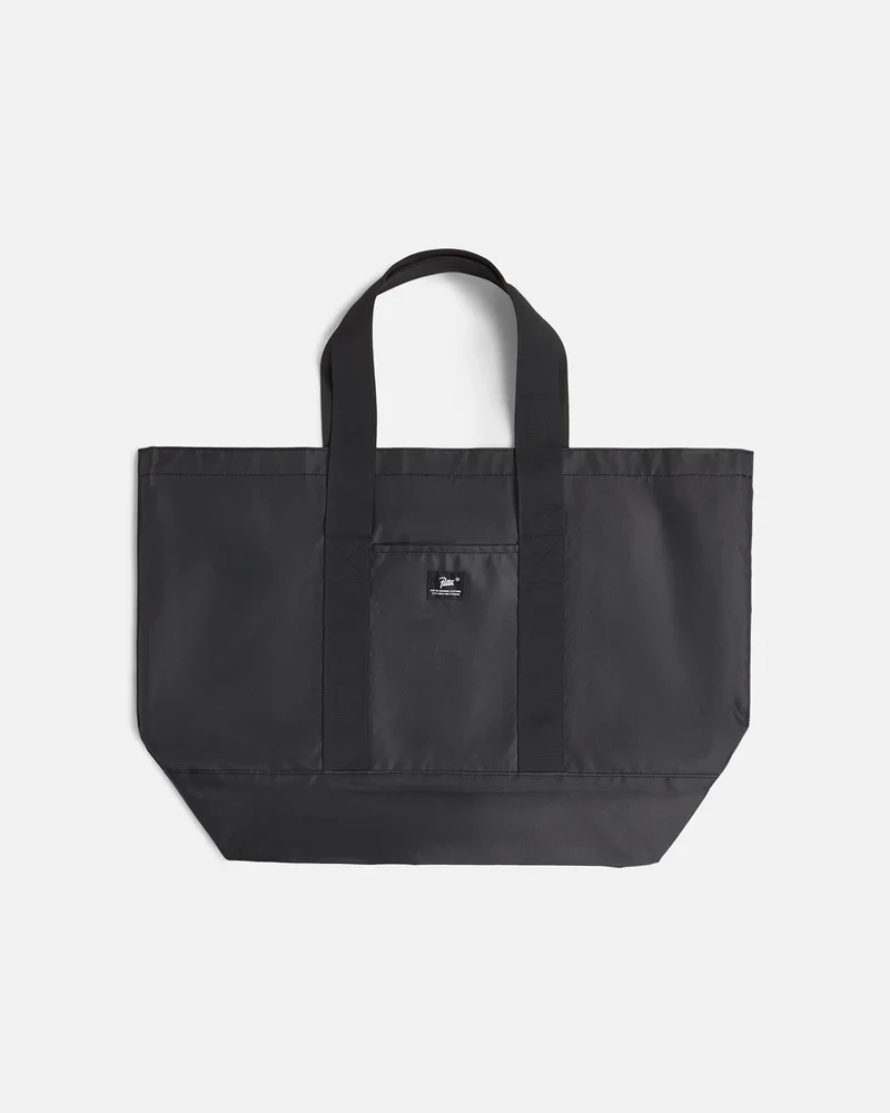 OVERSIZED TOTE BAG - BLACK - Image 4