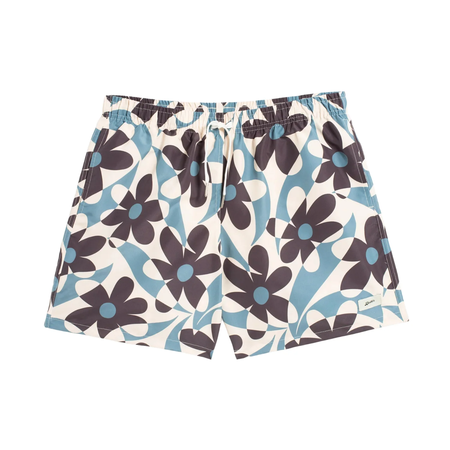 PASTEL DAISY TRIP SWIM TRUNK