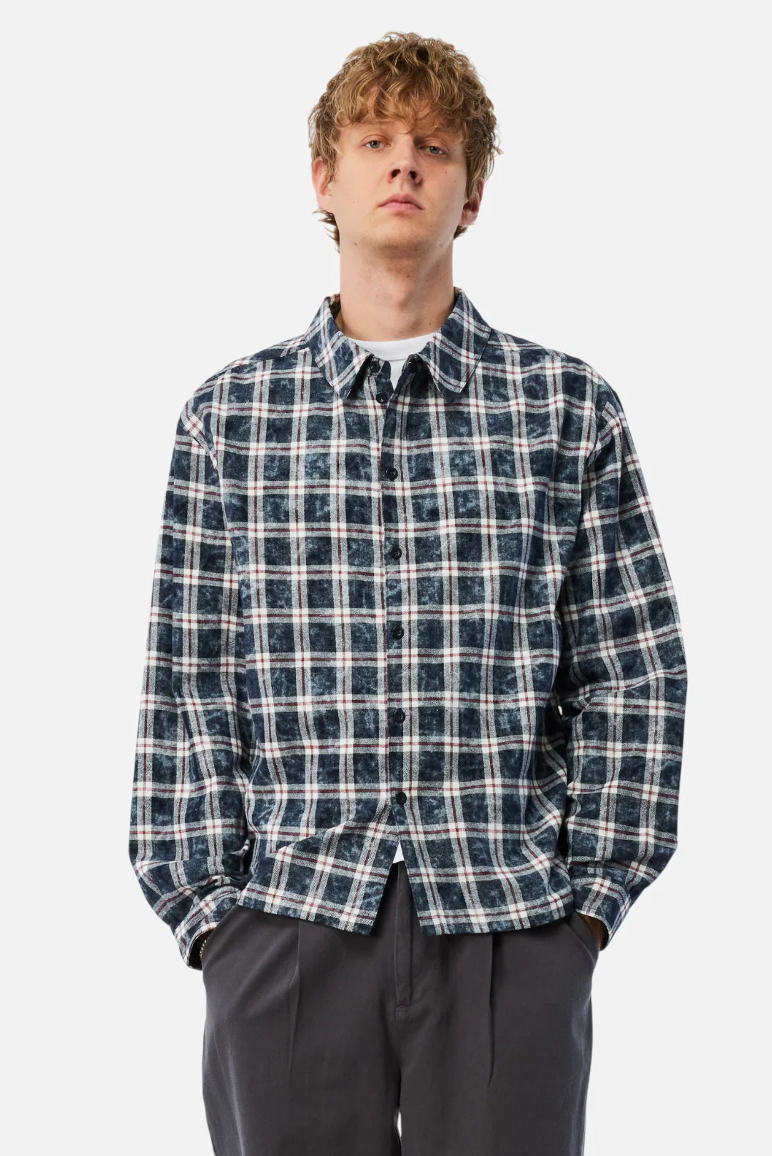 PLAID FLANNEL SHIRT - Image 2