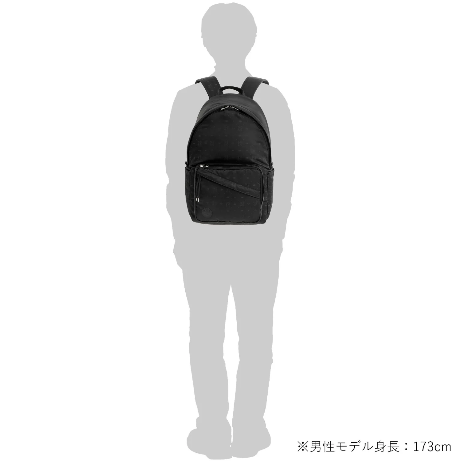 POTR MONOGRAM DAYPACK - BLACK - Image 10
