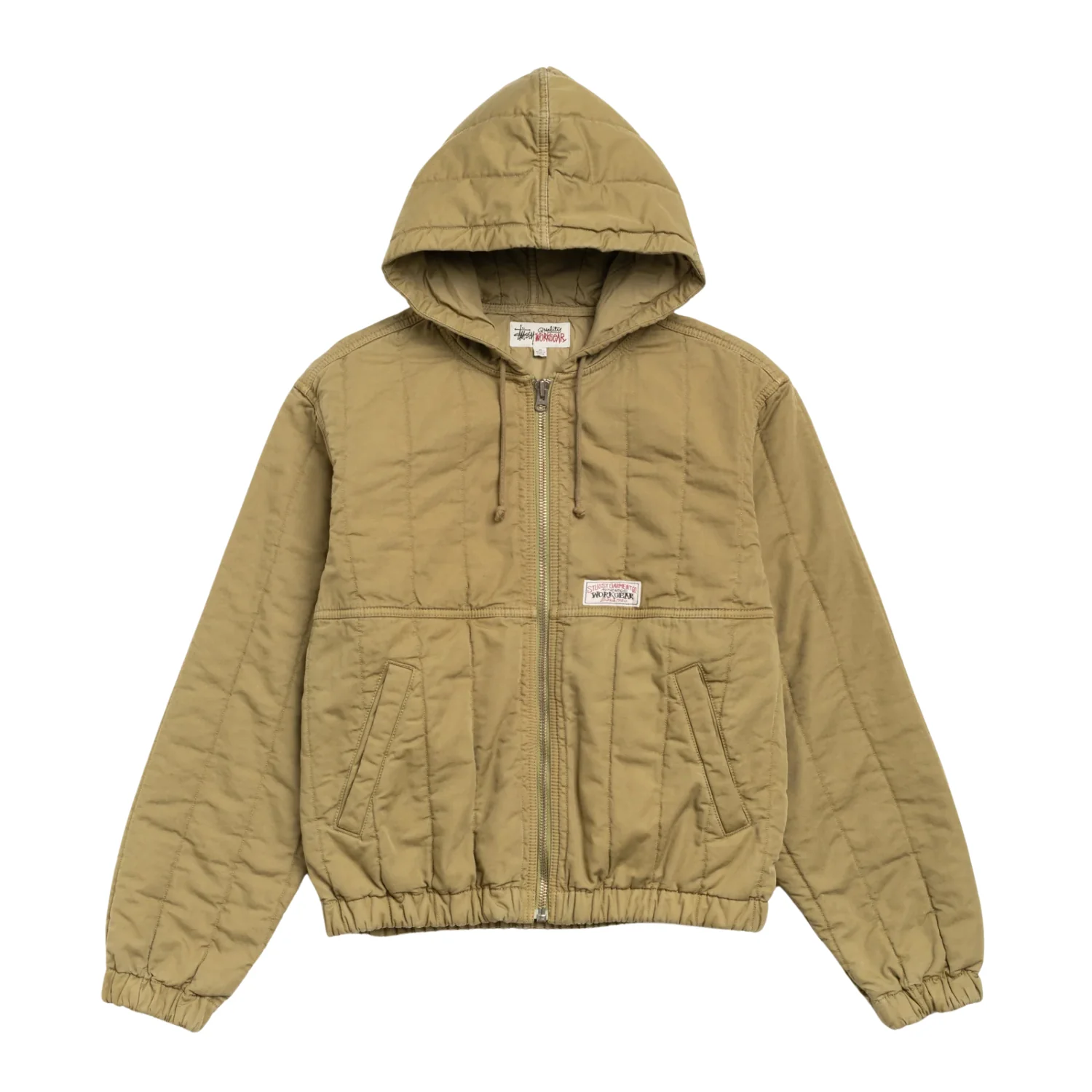 QUILTED CANVAS WORK JACKET