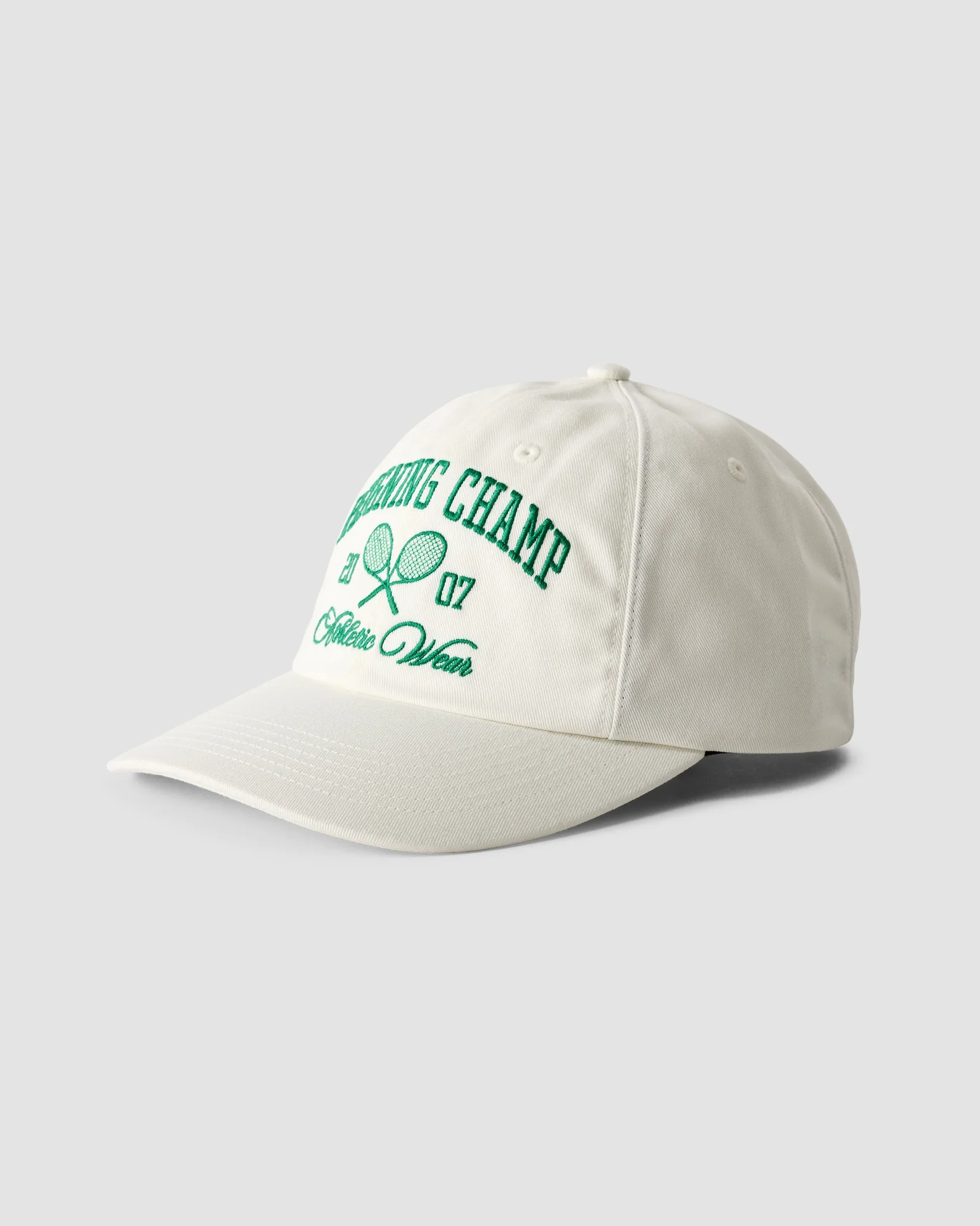 RALLY STRAPBACK CAP - IVORY/BRG - Image 6