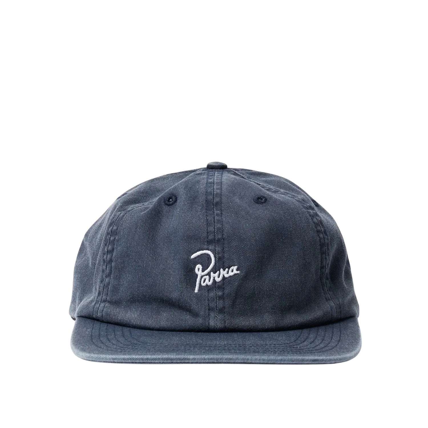 SIGNATURE 6 PANEL HAT - NAVY BLUE