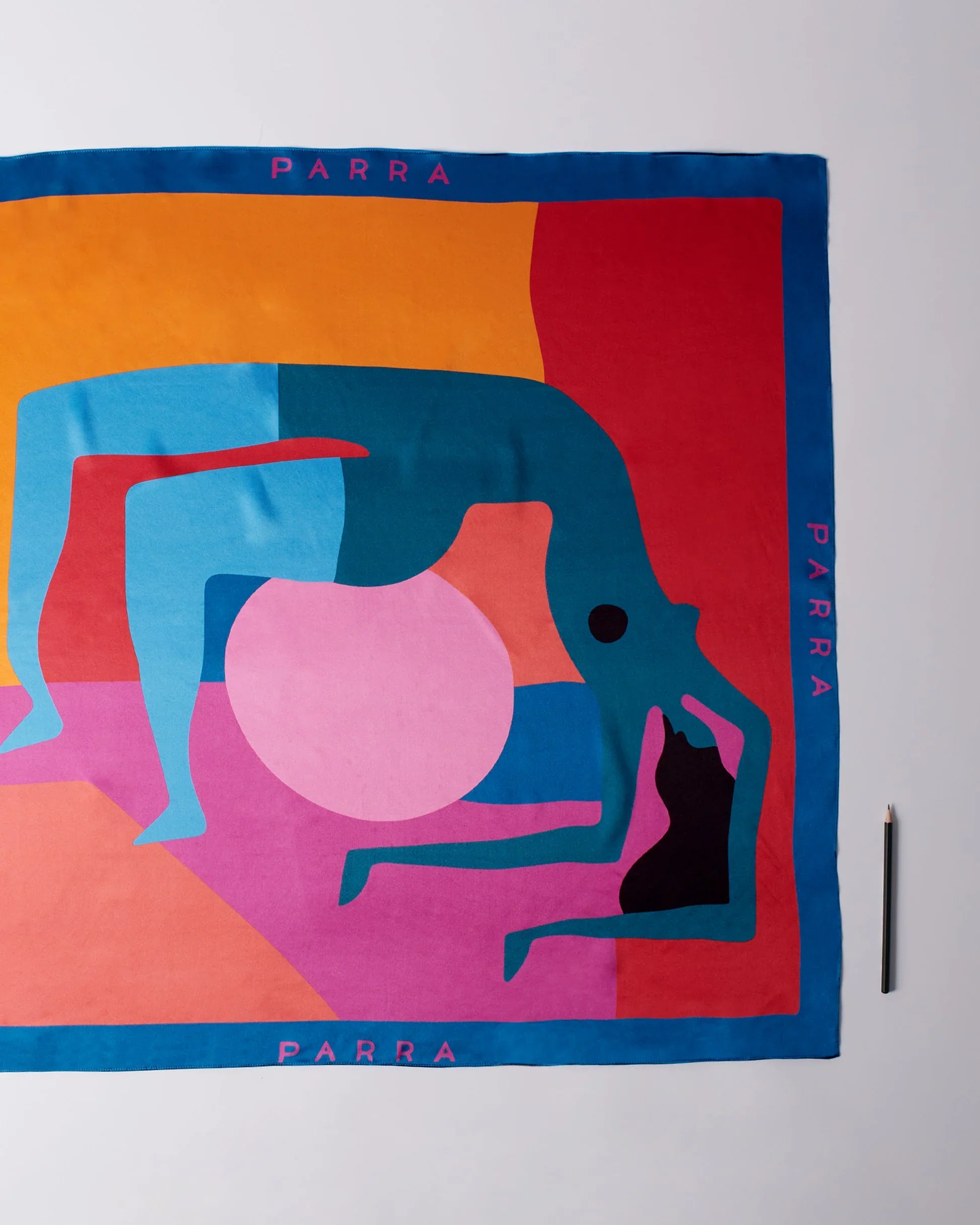 SILK YOGA SCARF - MULTI - Image 4
