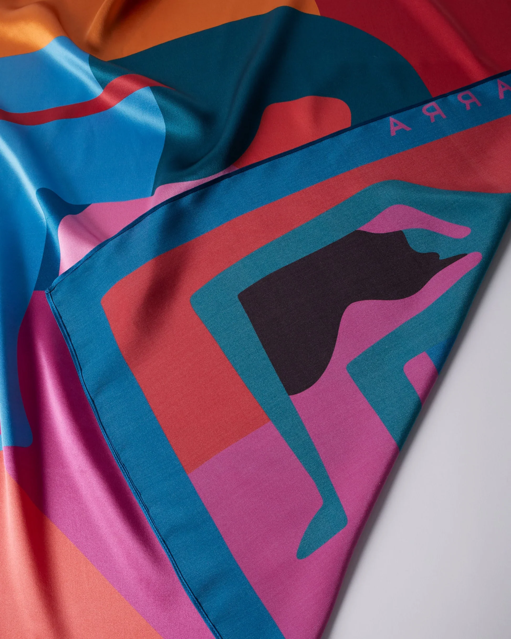 SILK YOGA SCARF - MULTI - Image 5