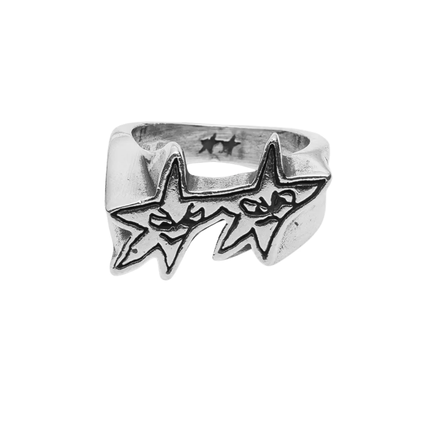SKETCHY STARS RING