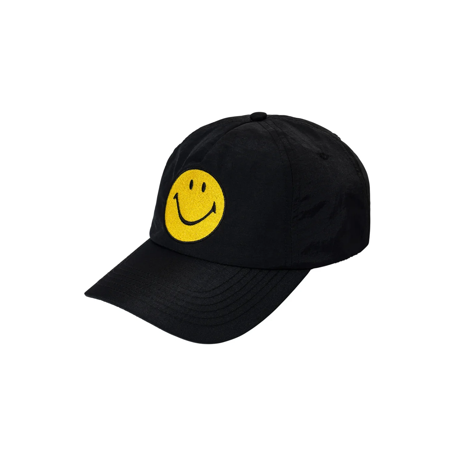 SMILEY CLASSIC 5 PANEL HAT - JET BLACK - Image 2