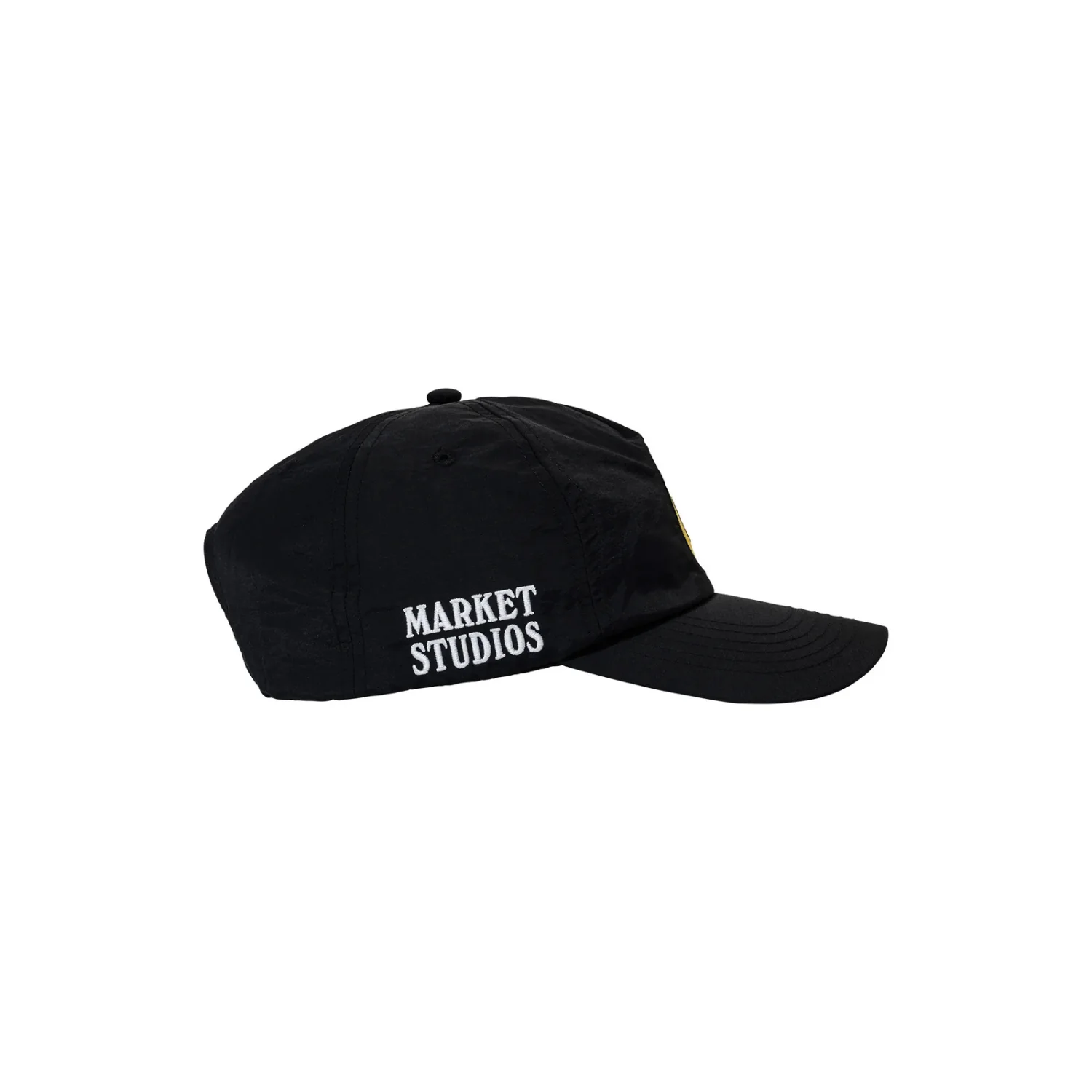 SMILEY CLASSIC 5 PANEL HAT - JET BLACK - Image 4