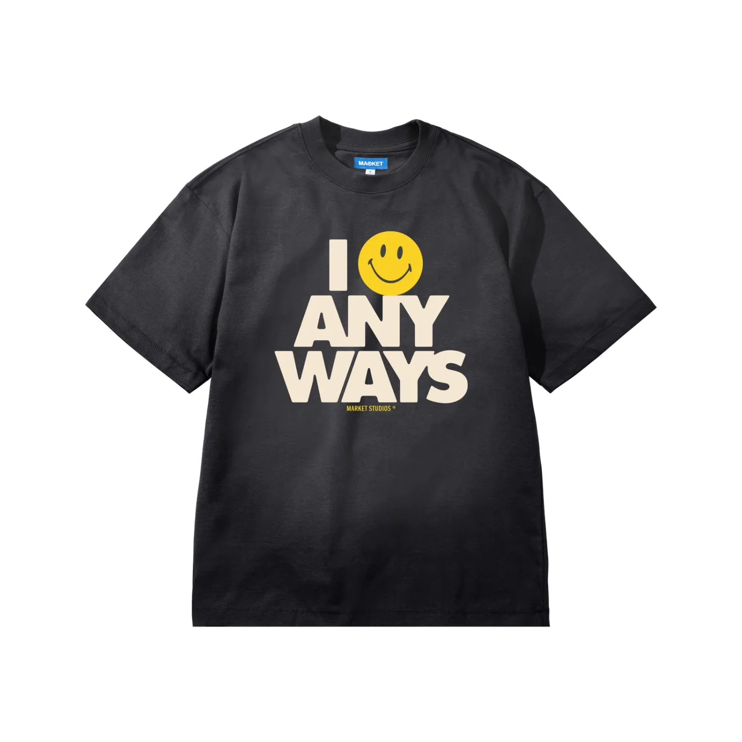 SMILEY SMILE ANYWAYS T-SHIRT
