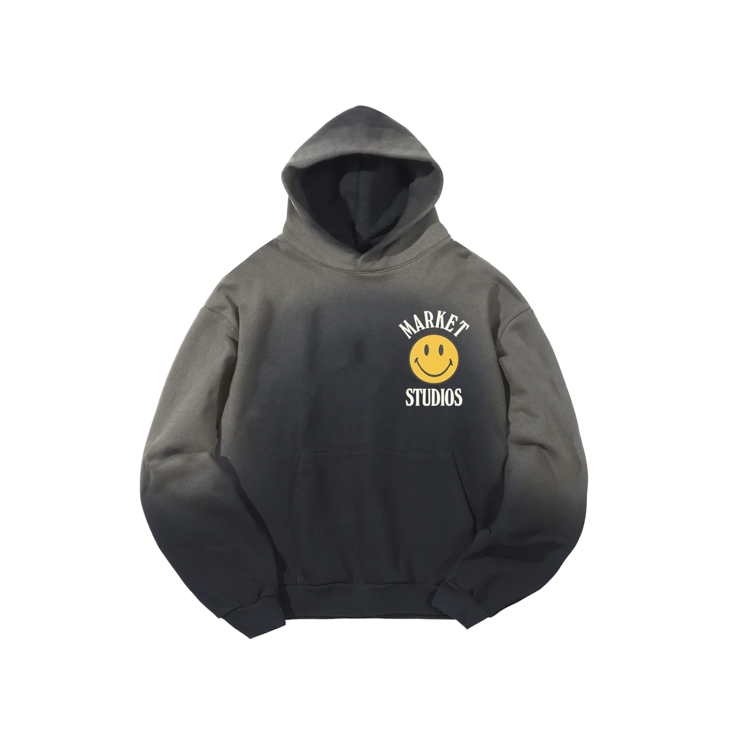 SMILEY UPSIDE DOWN LOCKUP HOODIE