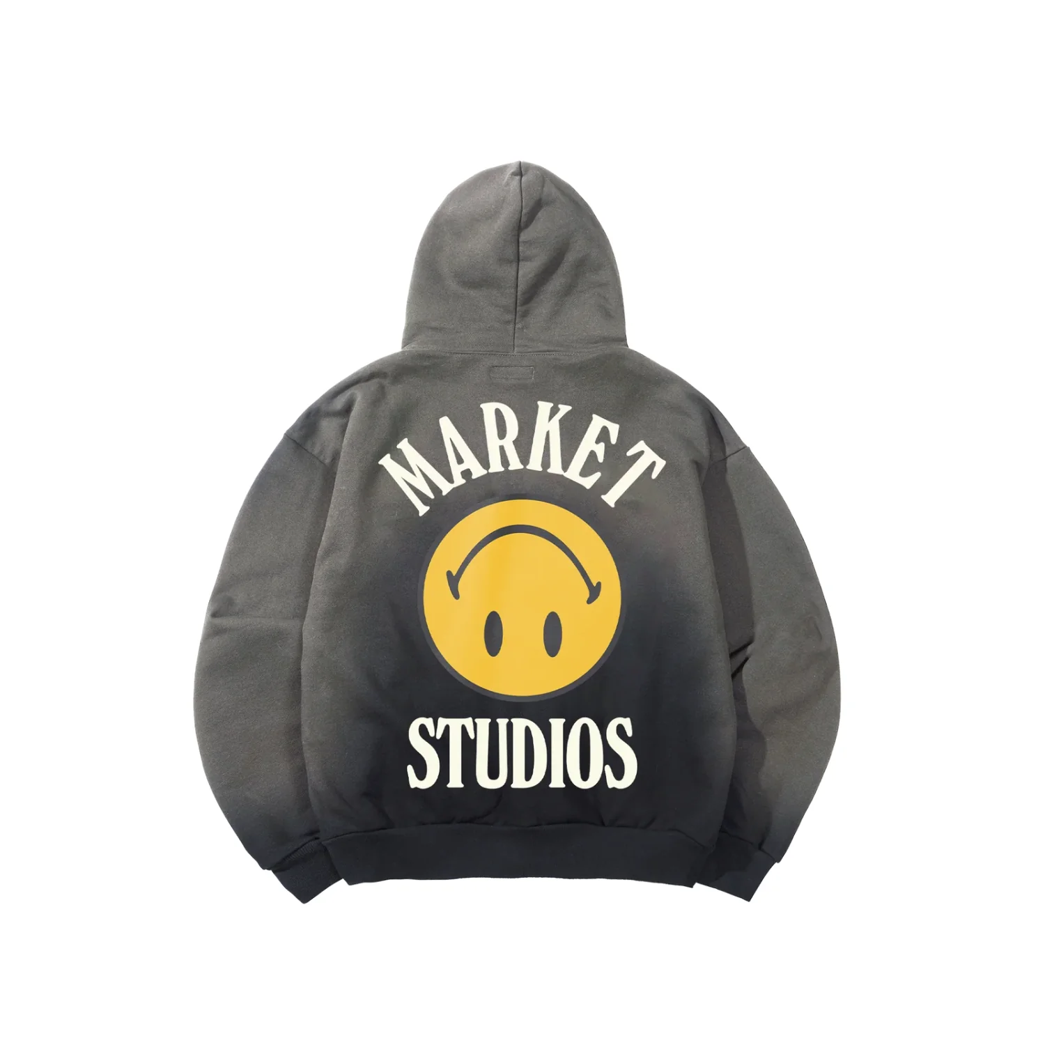SMILEY UPSIDE DOWN LOCKUP HOODIE - Image 2