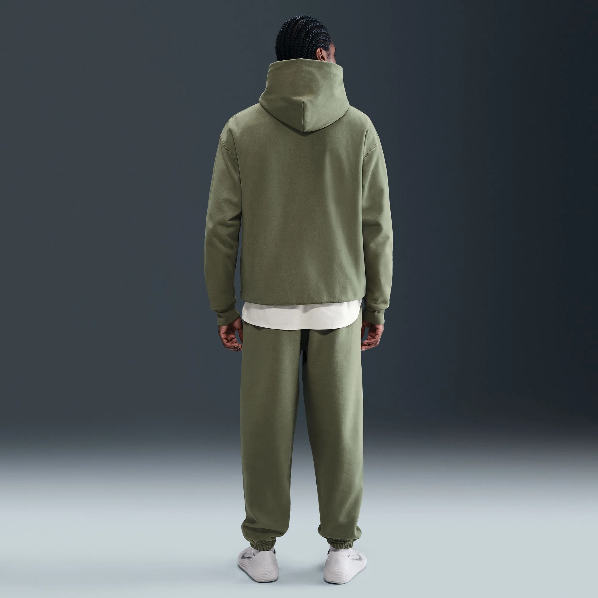 SOLO SWOOSH CUFFED FLEECE PANTS - Image 4