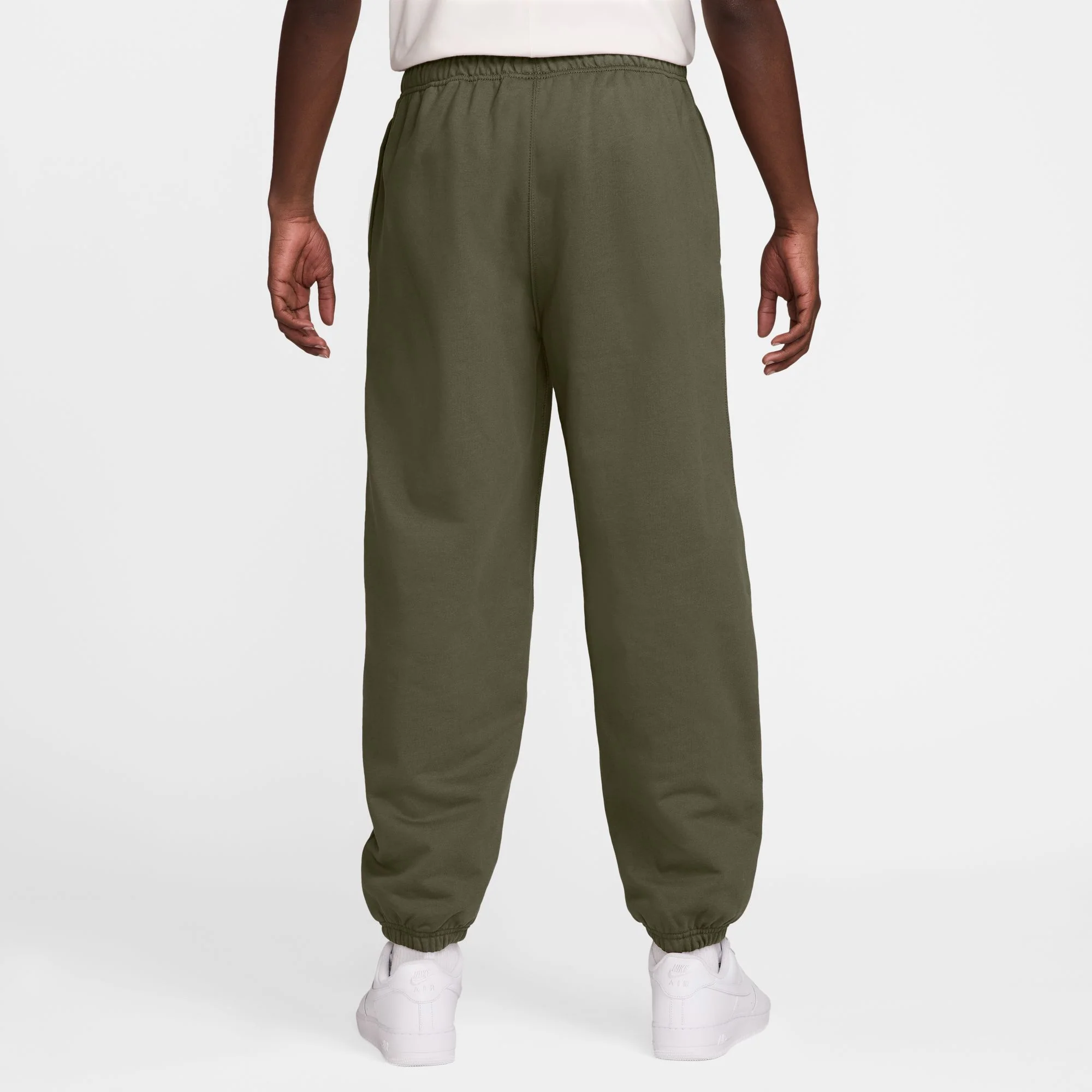 SOLO SWOOSH CUFFED FLEECE PANTS - Image 8