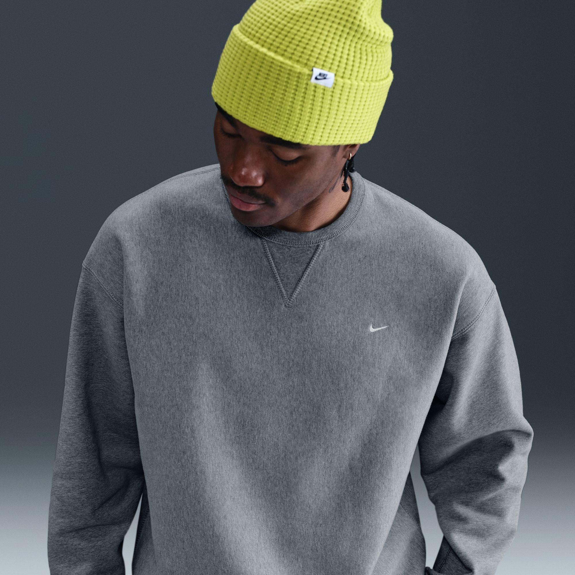 SOLO SWOOSH FLEECE CREW - Image 2
