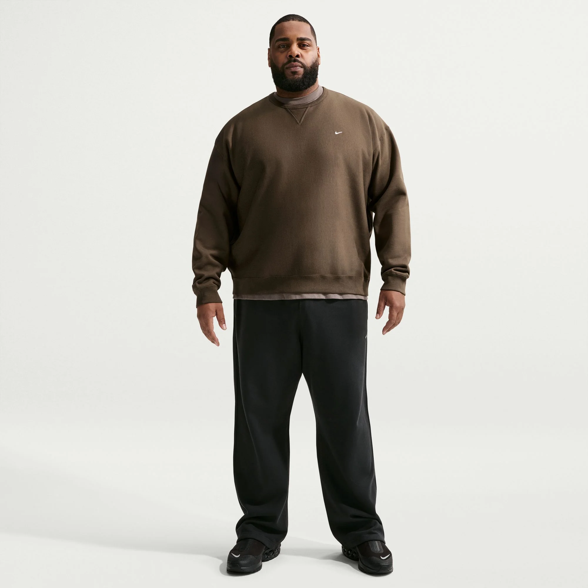 SOLO SWOOSH FLEECE CREW - Image 2